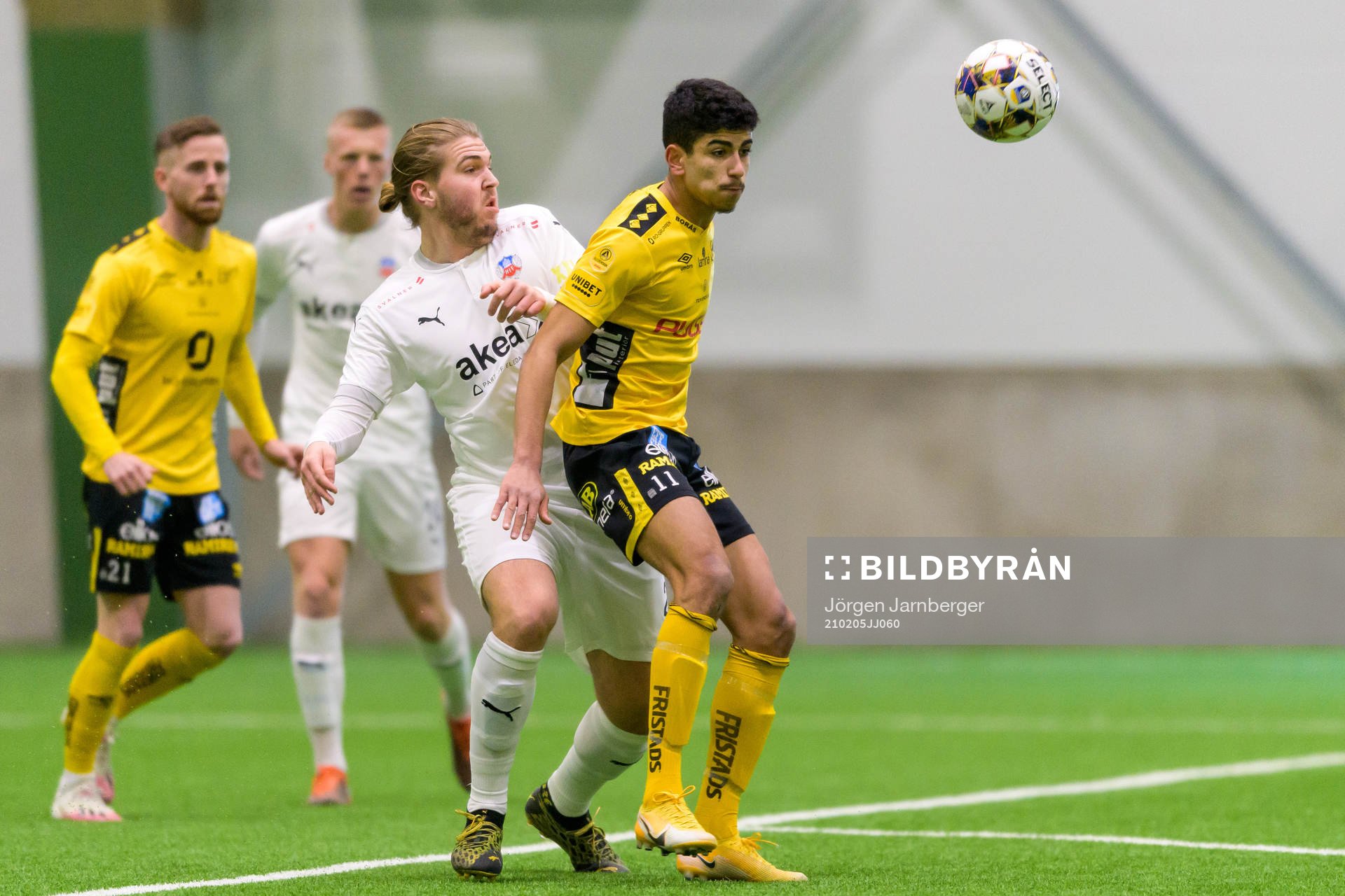 Elfsborgs Ahmed Qasem och Helsingborgs Charlie Weberg
