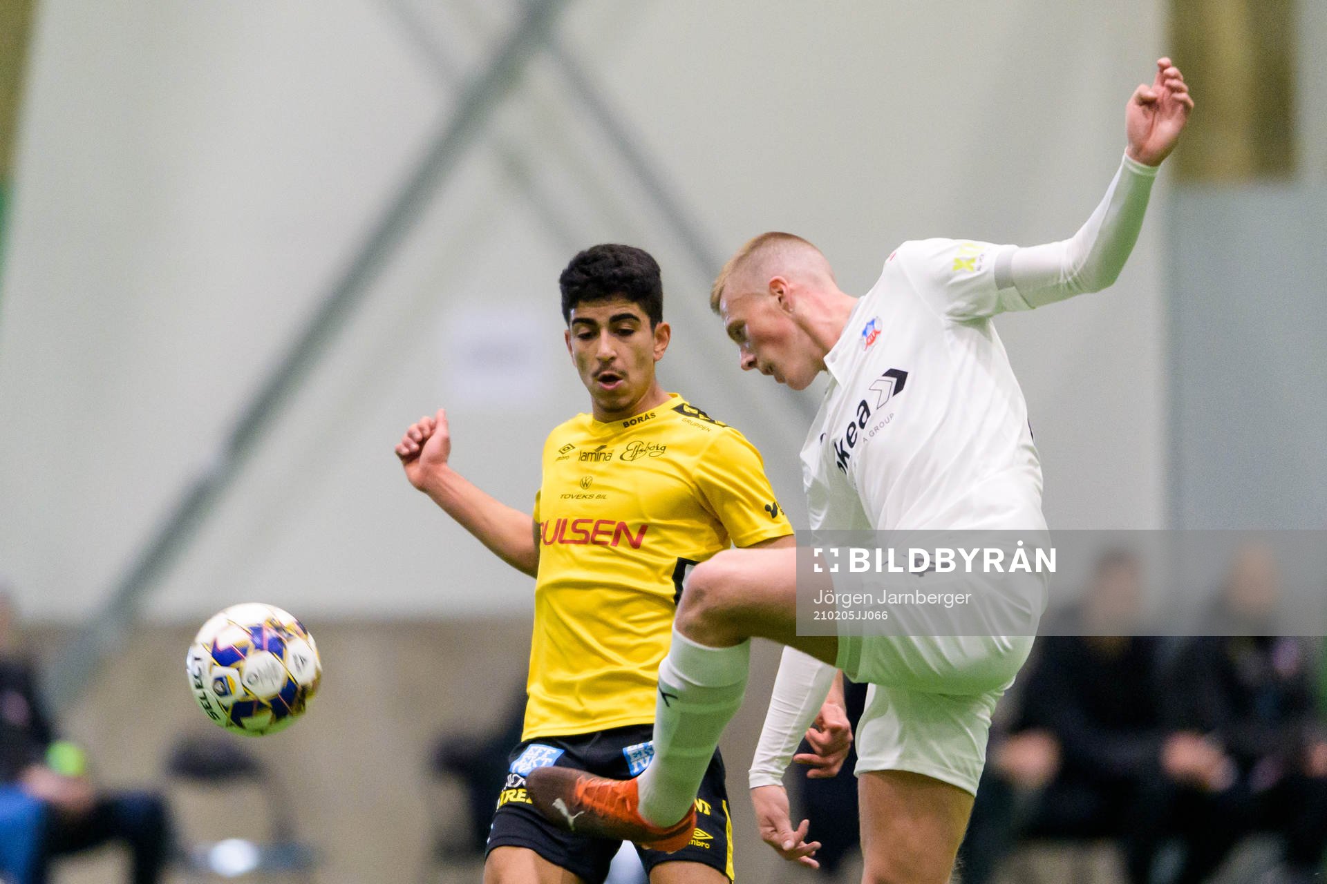 Elfsborgs Ahmed Qasem och Helsingborgs Emil Hellman