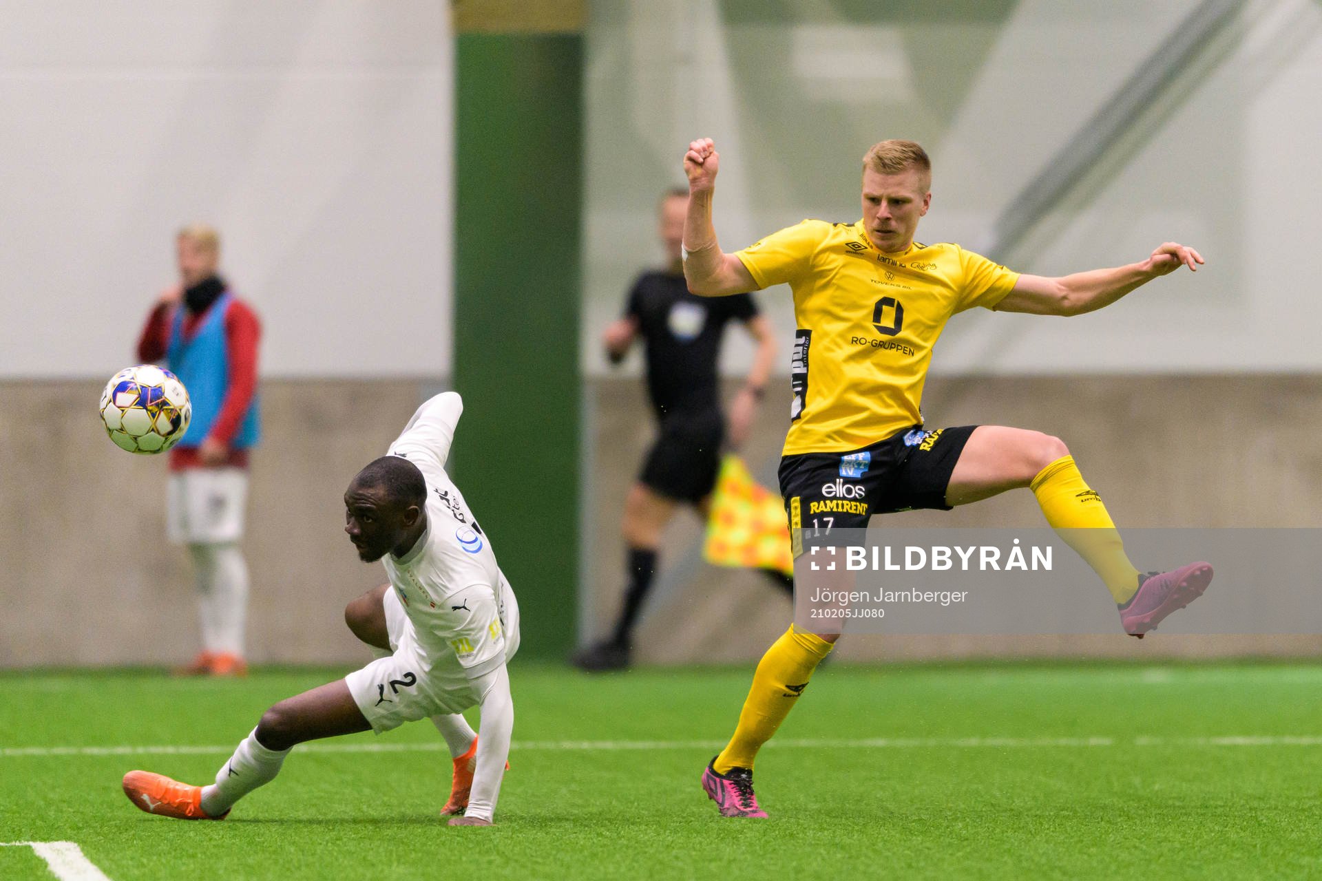 Elfsborgs Per Frick och Helsingborgs Ravy Tsouka-Dozi