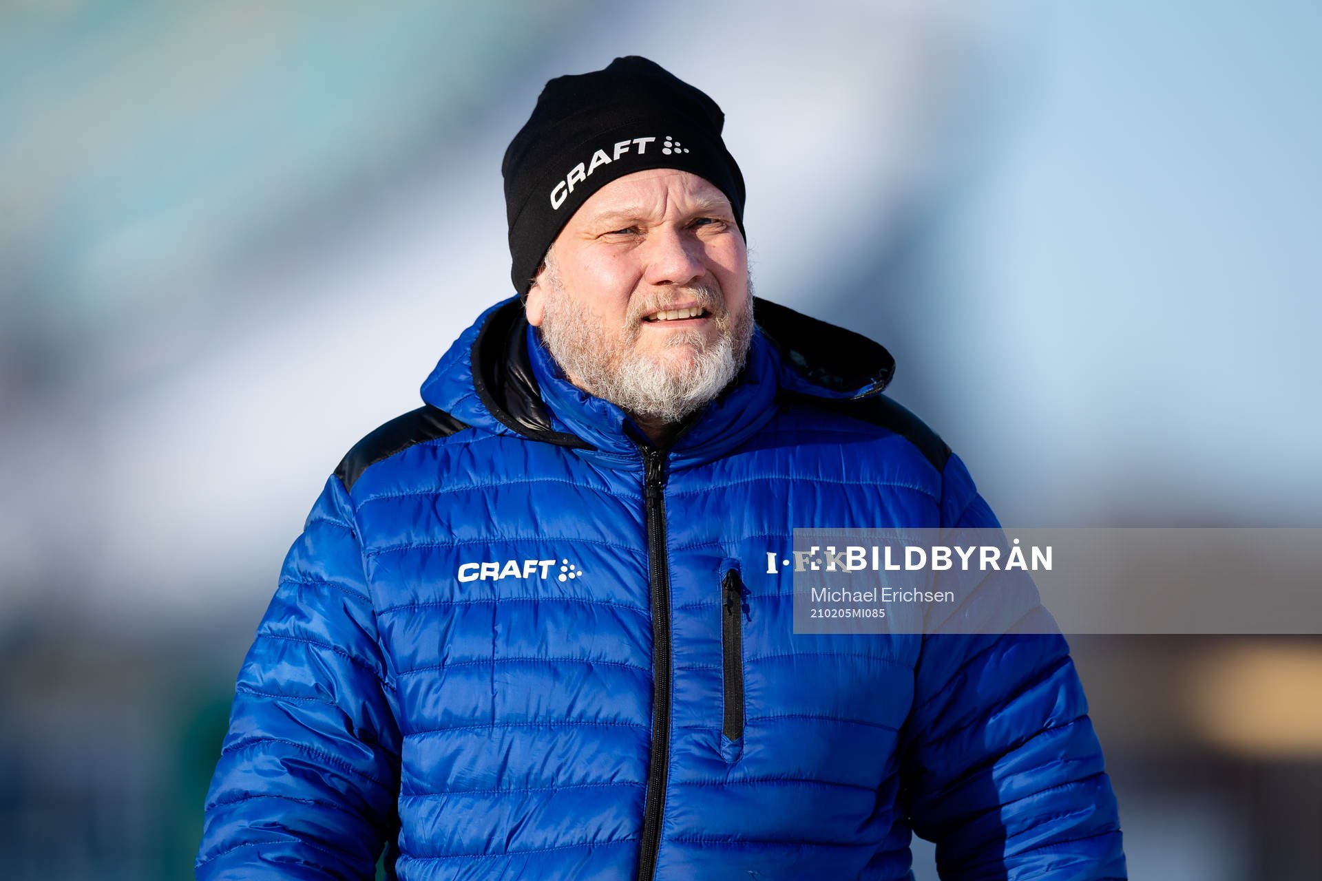 IFK Göteborgs koordinator Gustav Hessfelt innan
