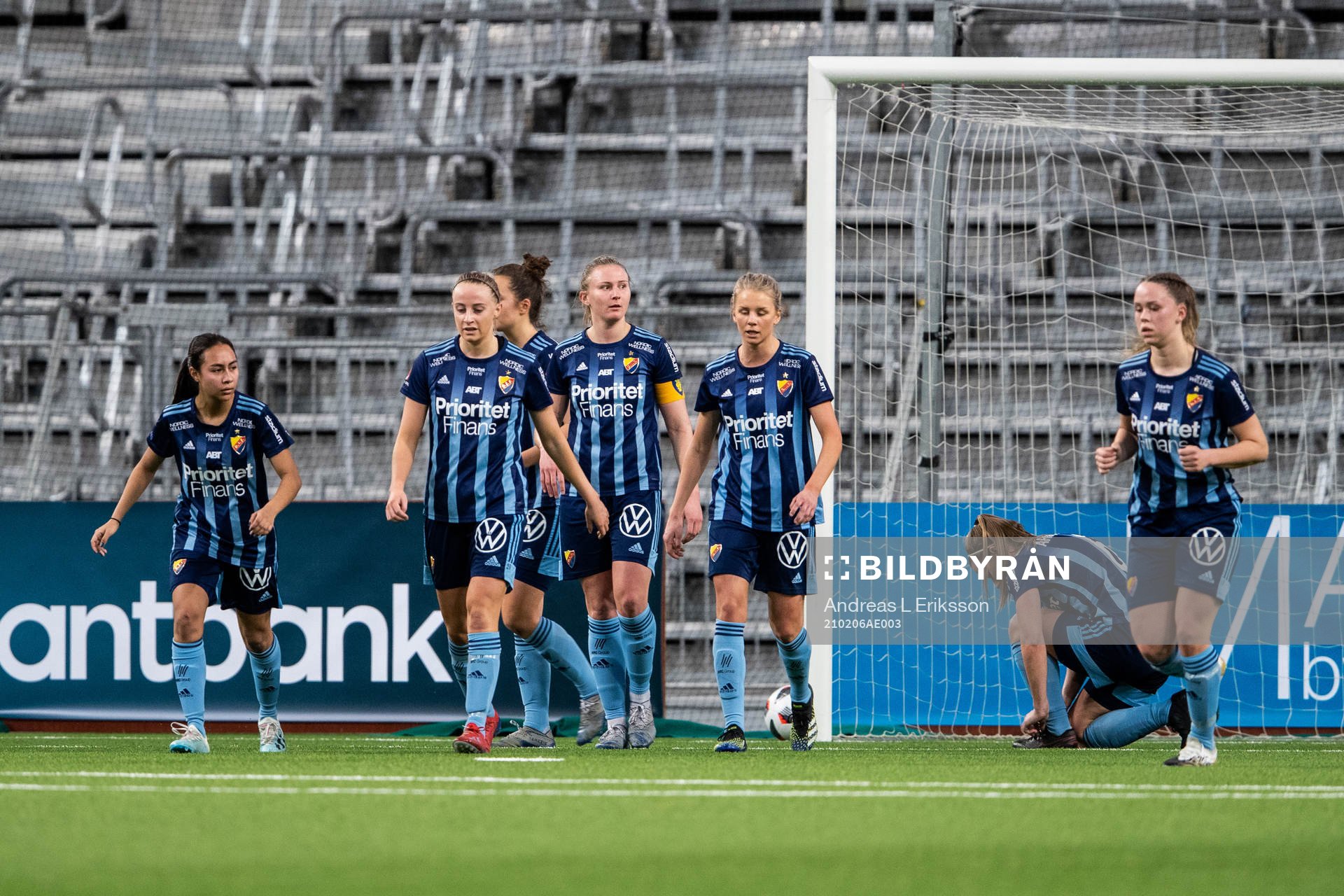 Djurgårdens spelare deppar