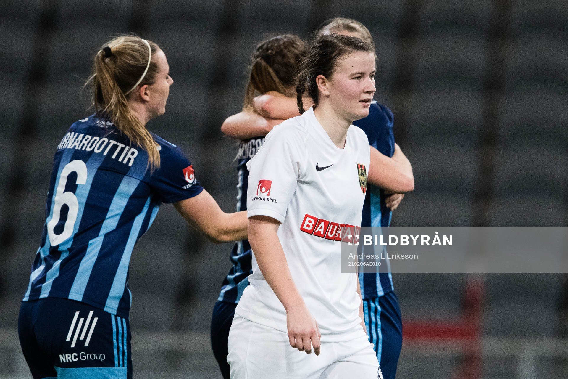 Brommapojkarnas Frida Boriero deppar
