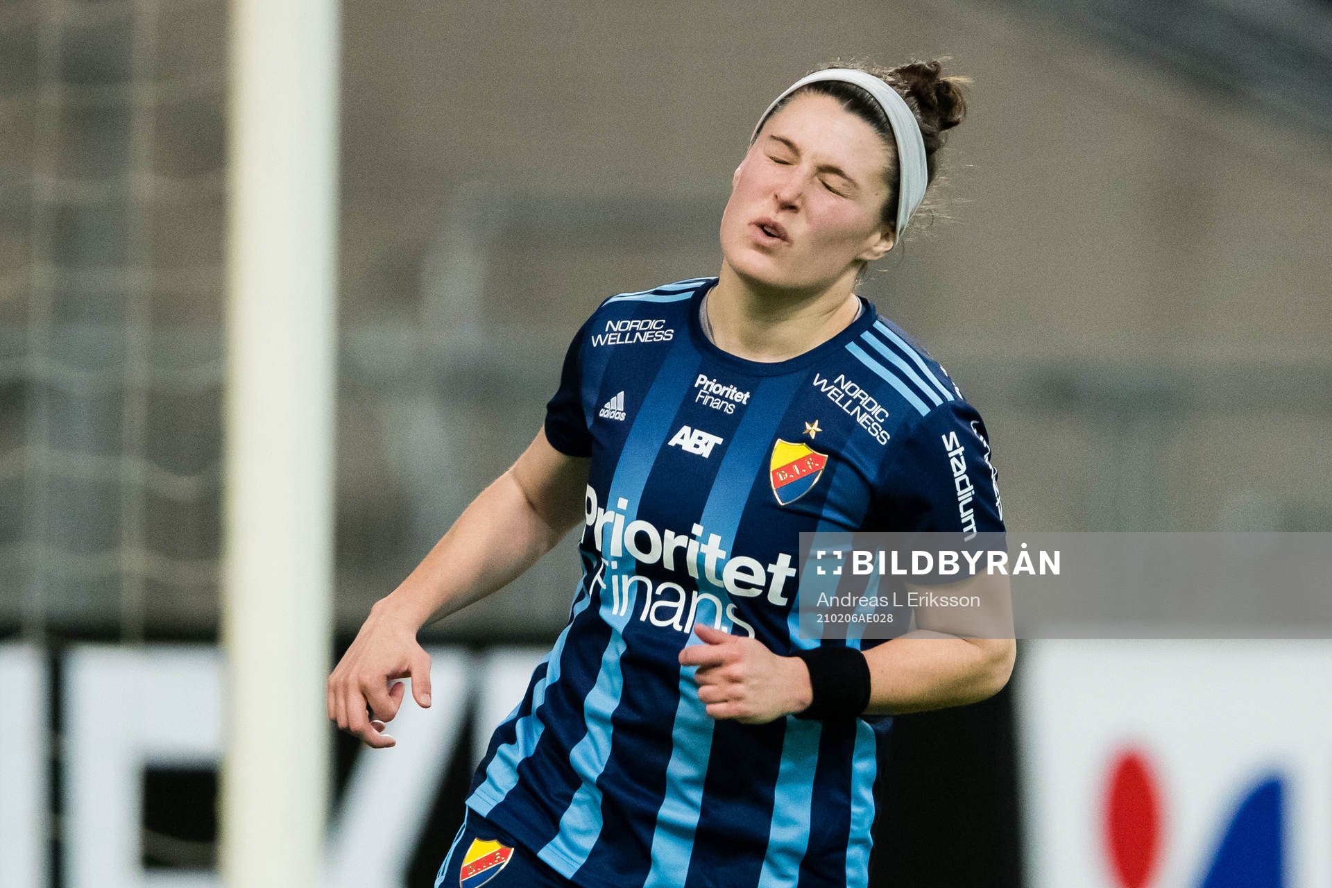 Djurgårdens Hayley Dowd deppar