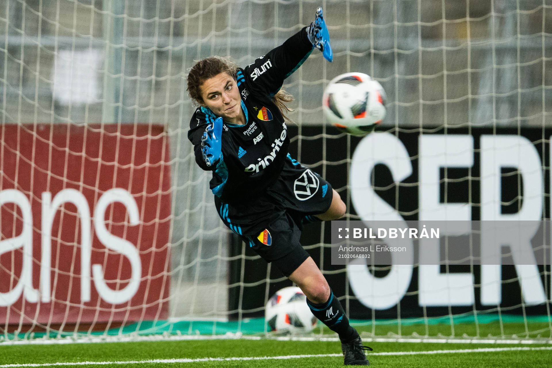 Djurgårdens målvakt Kelsey Daugherty