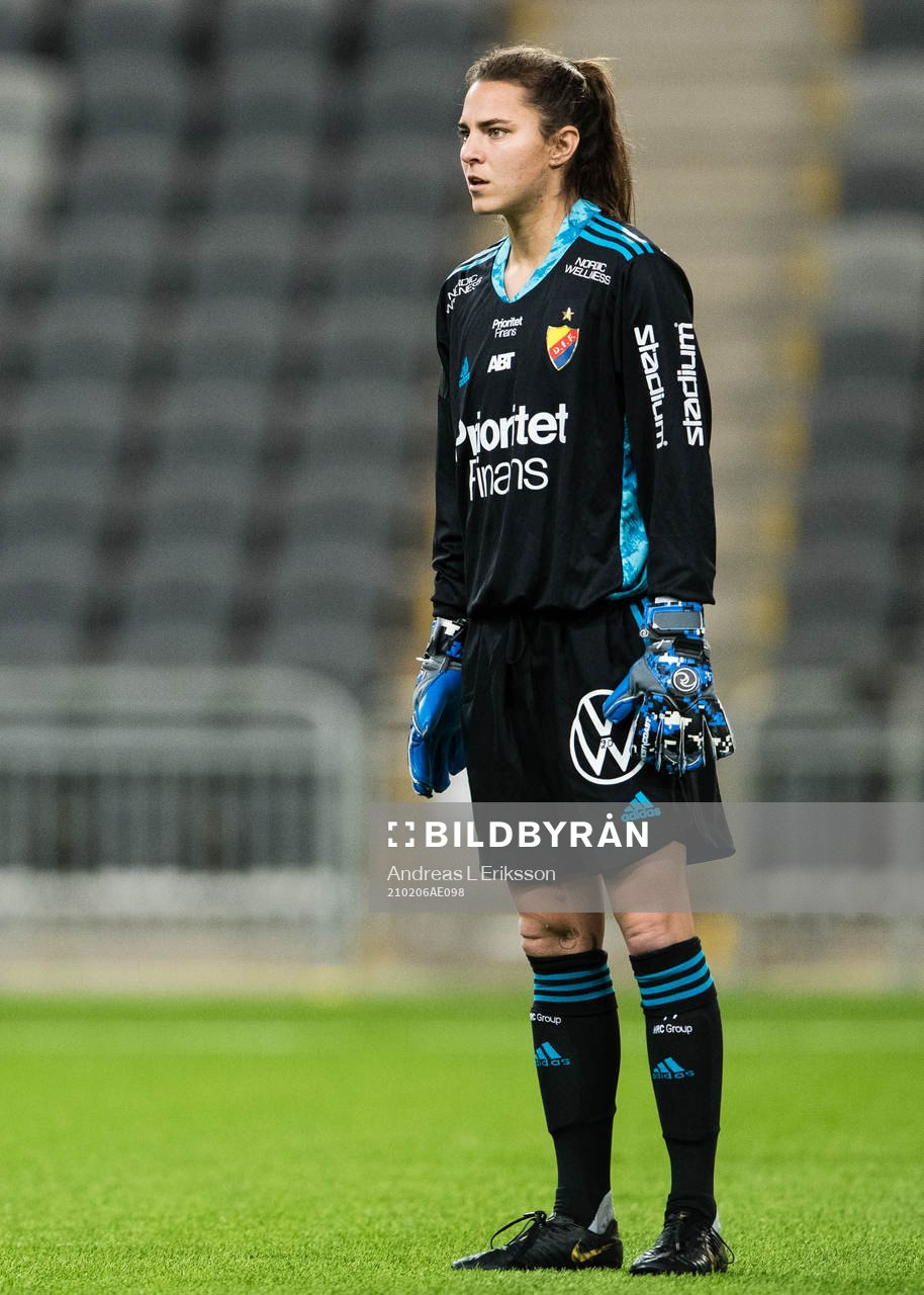 Djurgårdens målvakt Kelsey Daugherty