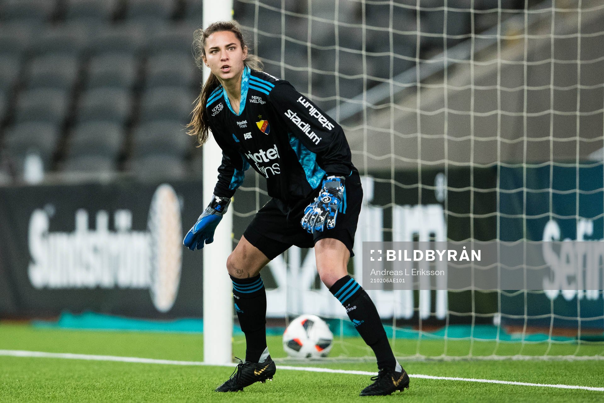 Djurgårdens målvakt Kelsey Daugherty
