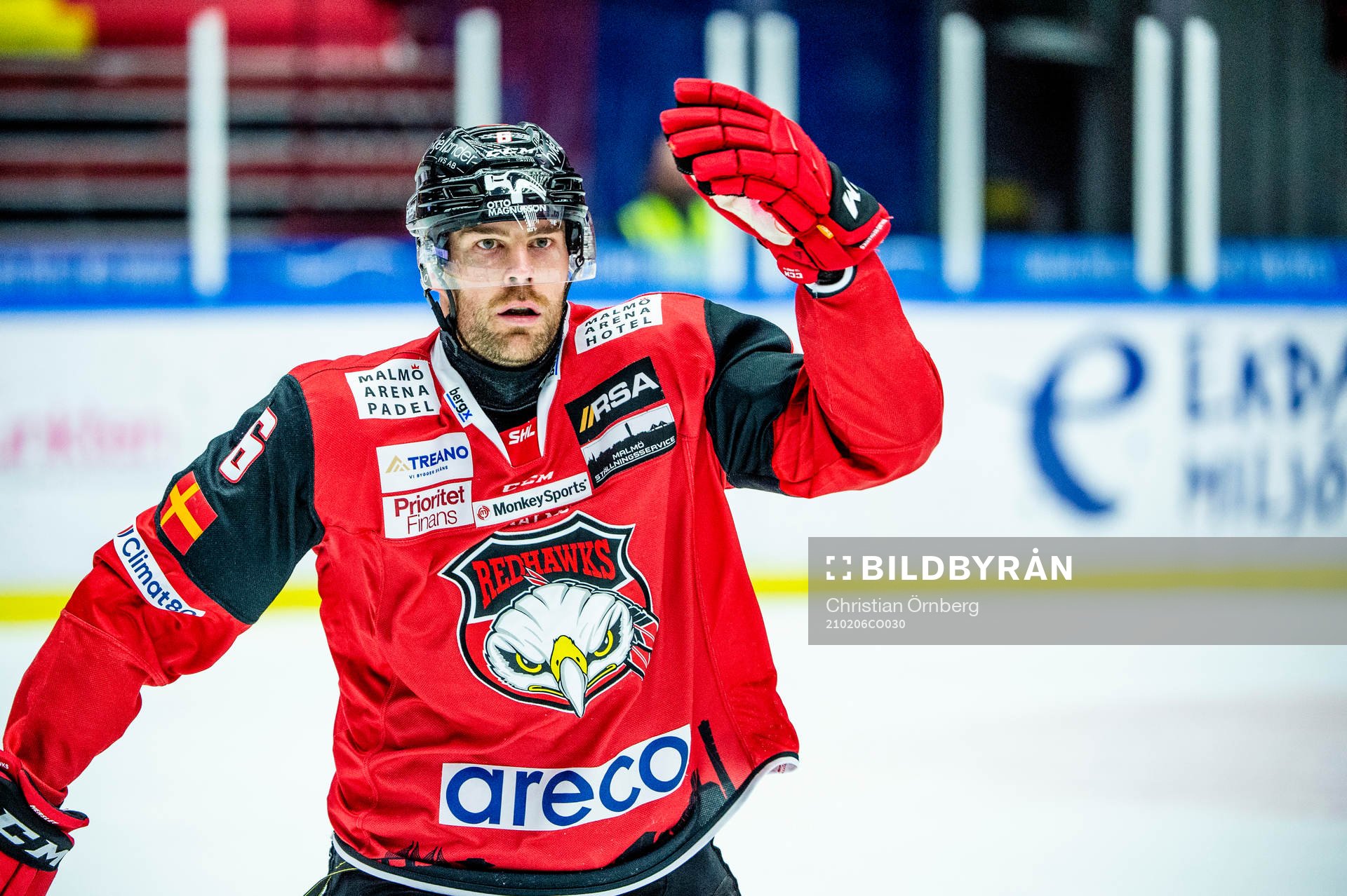 Malmö Redhawks Patrik Hersley