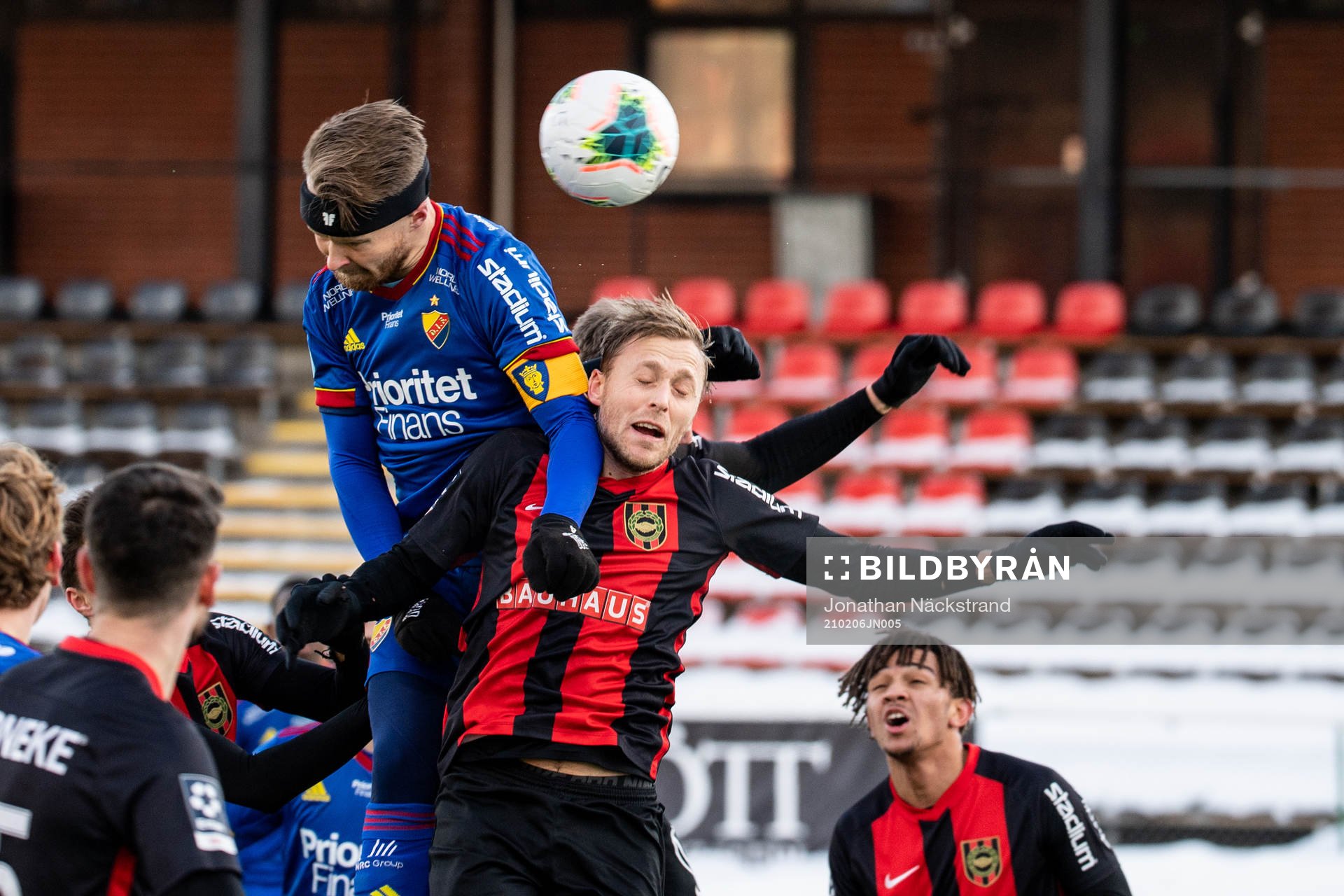 Djurgårdens Jacob Une Larsson gör 0-1