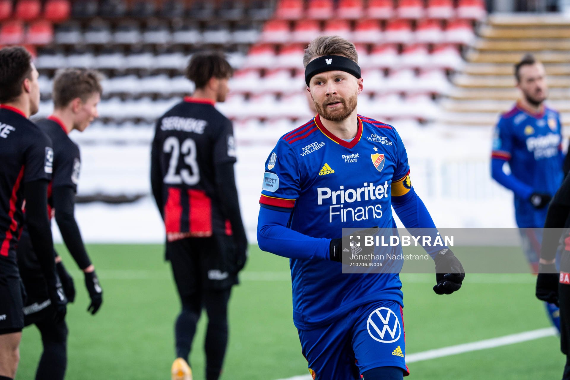 Djurgårdens Jacob Une Larsson jublar