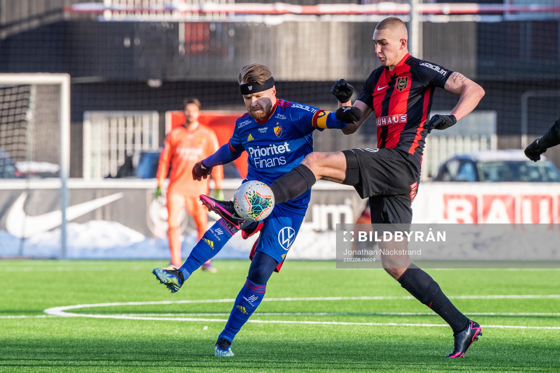 Djurgårdens Jacob Une Larsson och Brommapojkarnas
