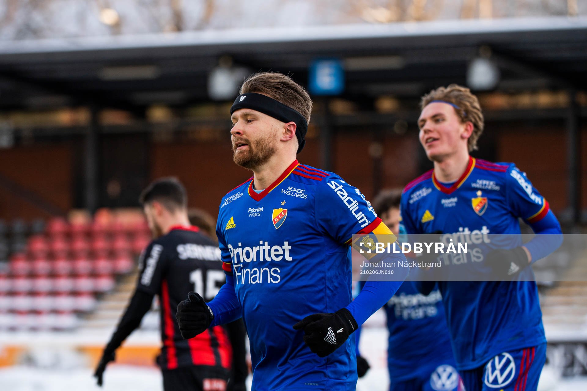 Djurgårdens Jacob Une Larsson jublar