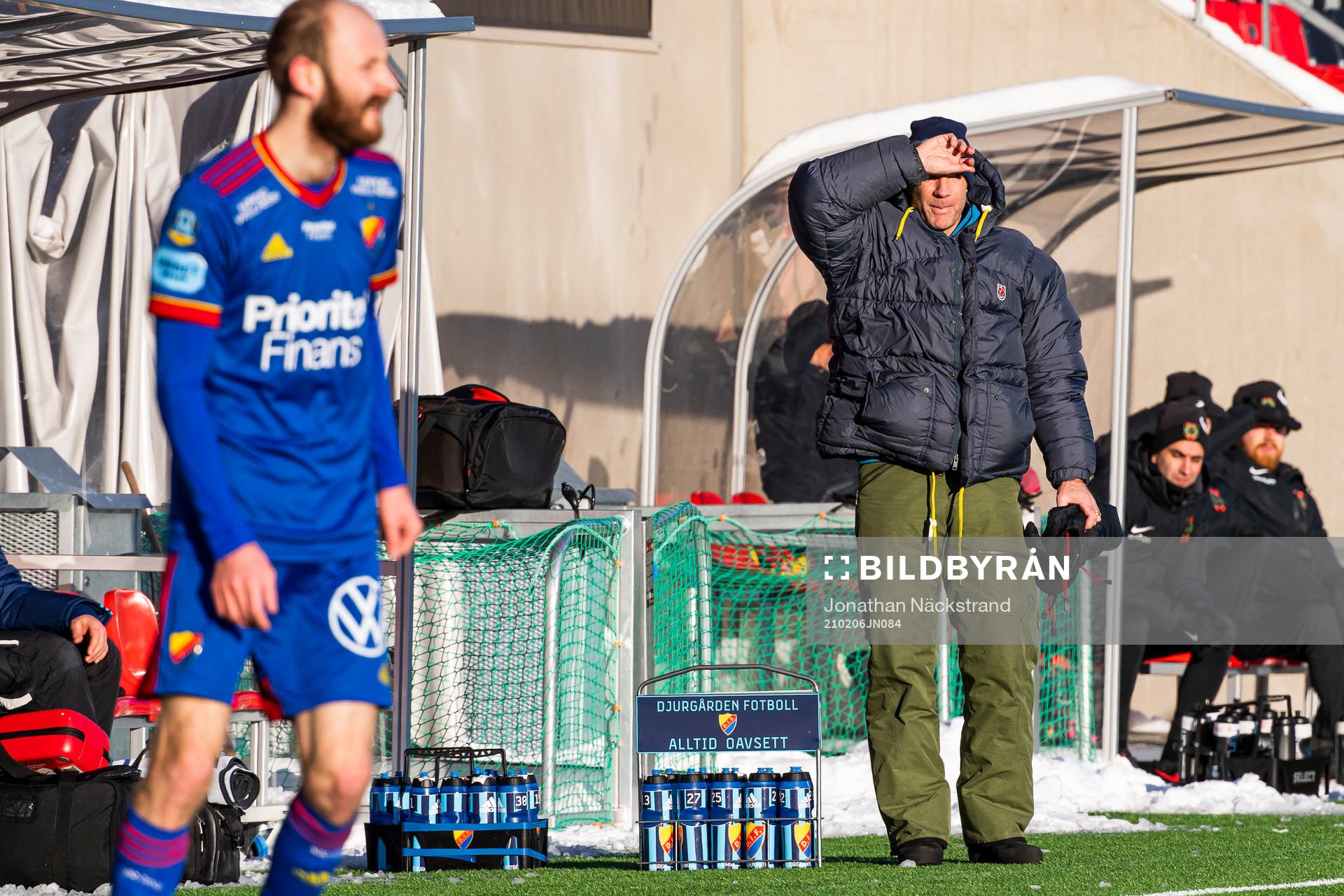 Djurgårdens tränare Kim Bergstrand