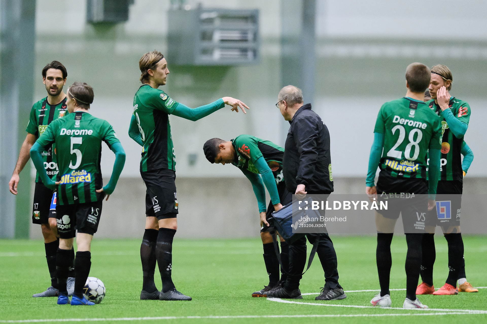 Varbergs Luke Le Roux är skadad