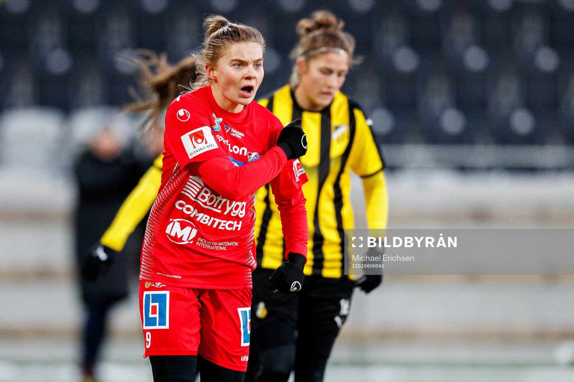 Linköpings Therese Simonsson jublar