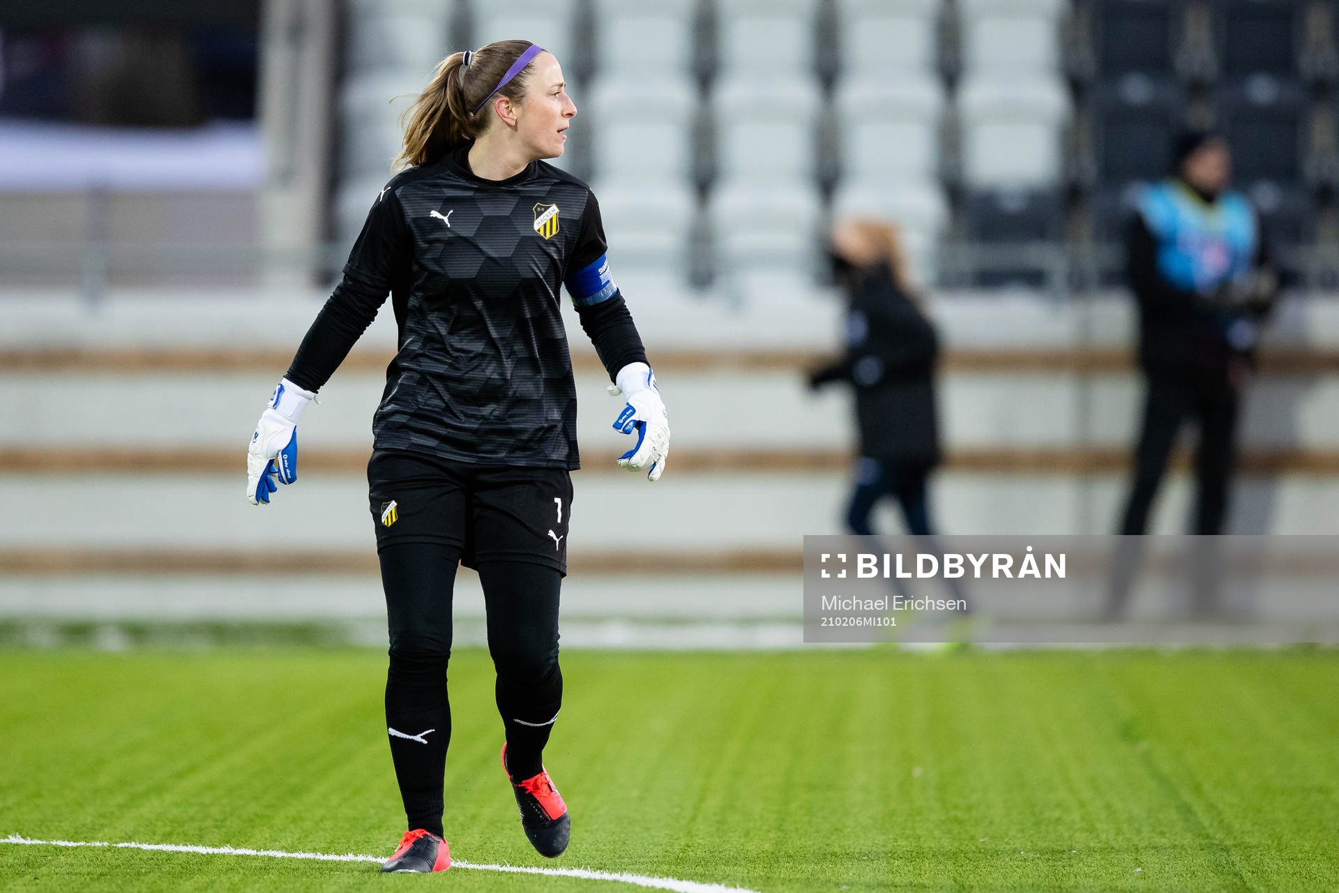 Häckens målvakt Loes Guerts