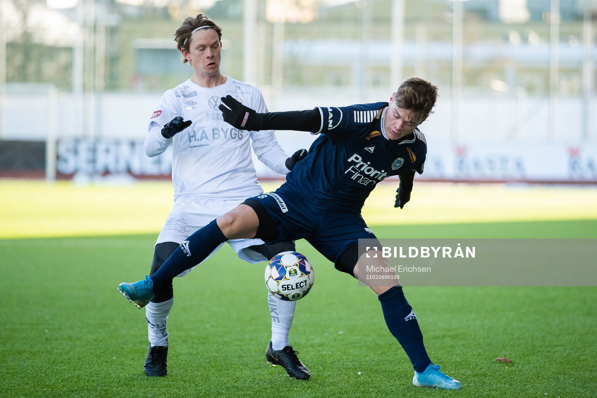 Utsiktens Albin Skoglund och Örgrytes Anton Lans