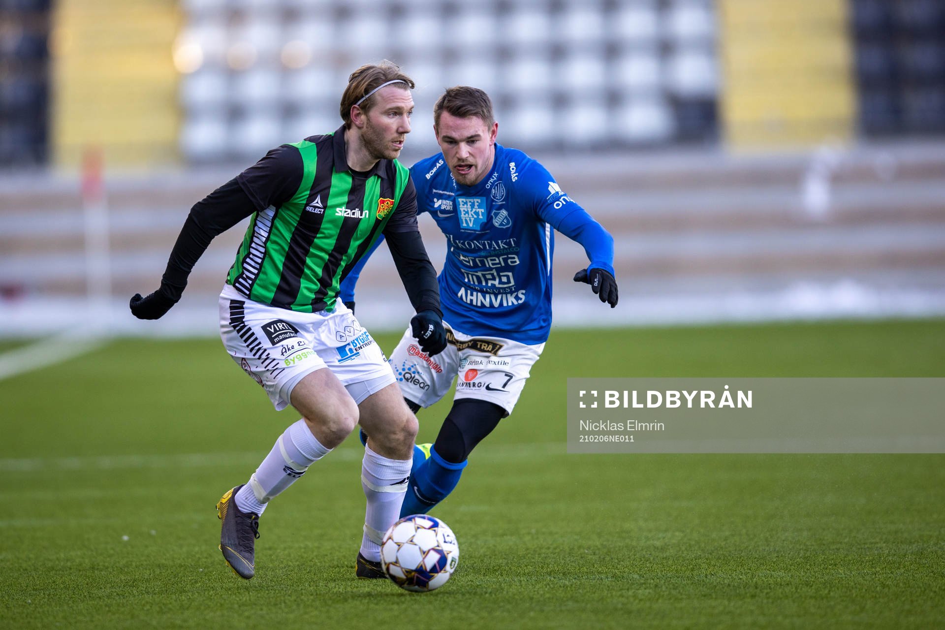 GAIS August Wängberg  mot Norrbys Rasmus Örqvist