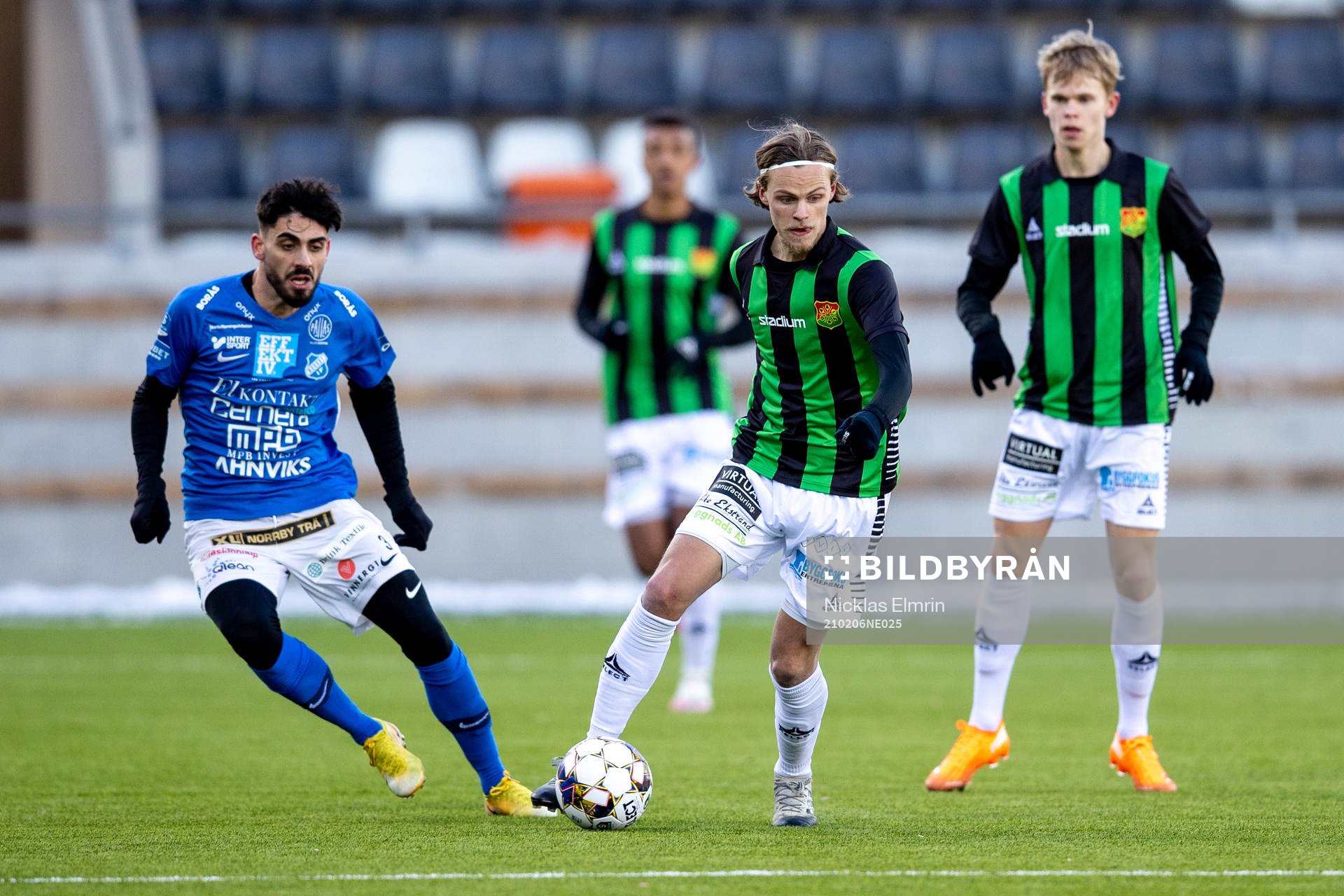 GAIS Fredrik Martinsson mot Norrbys Zackarias Favor