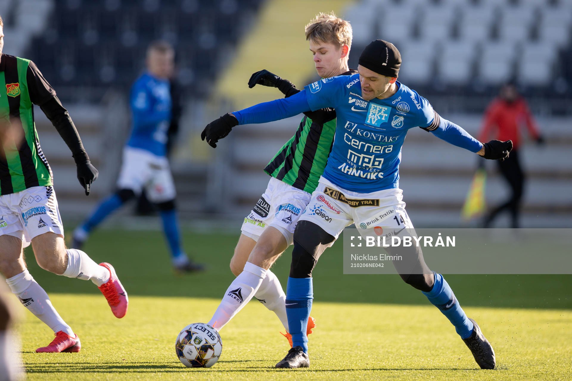 GAIS Viktor Alexandersson mot Norrbys Simon Dimitrijeva
