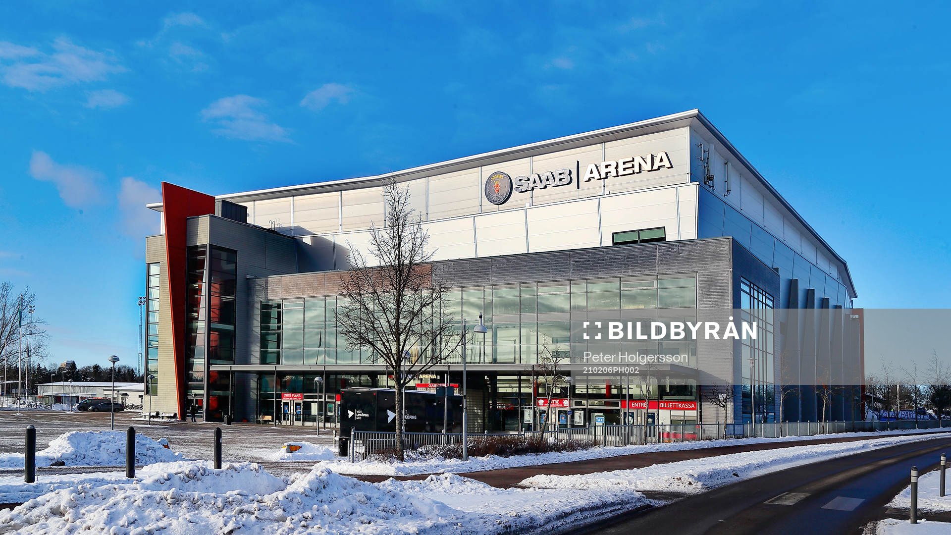 SAAB Arena före ishockeymatchen i SHL mellan Linköping
