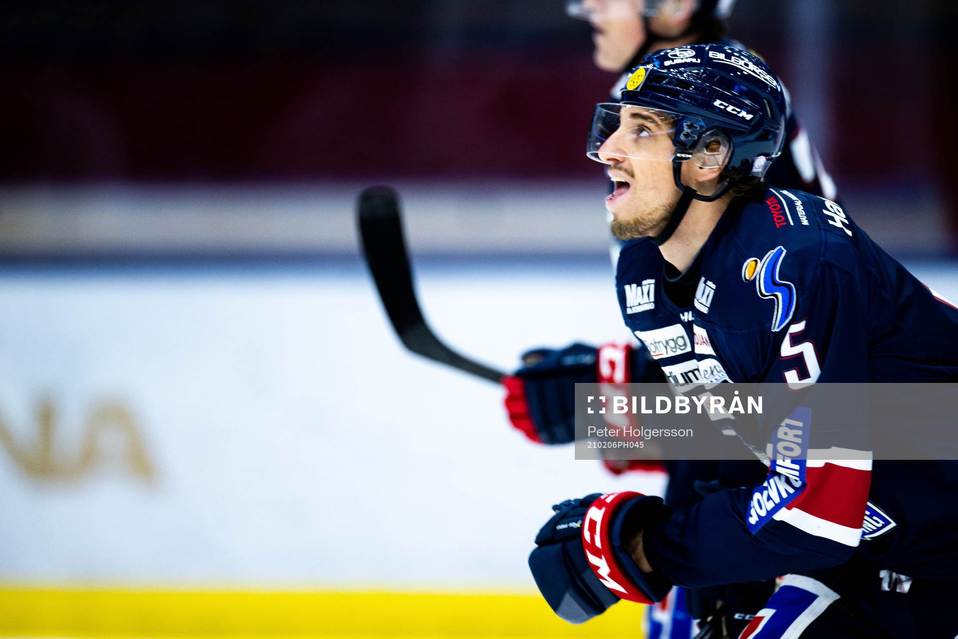 Linköpings Mattias Bäckman jublar