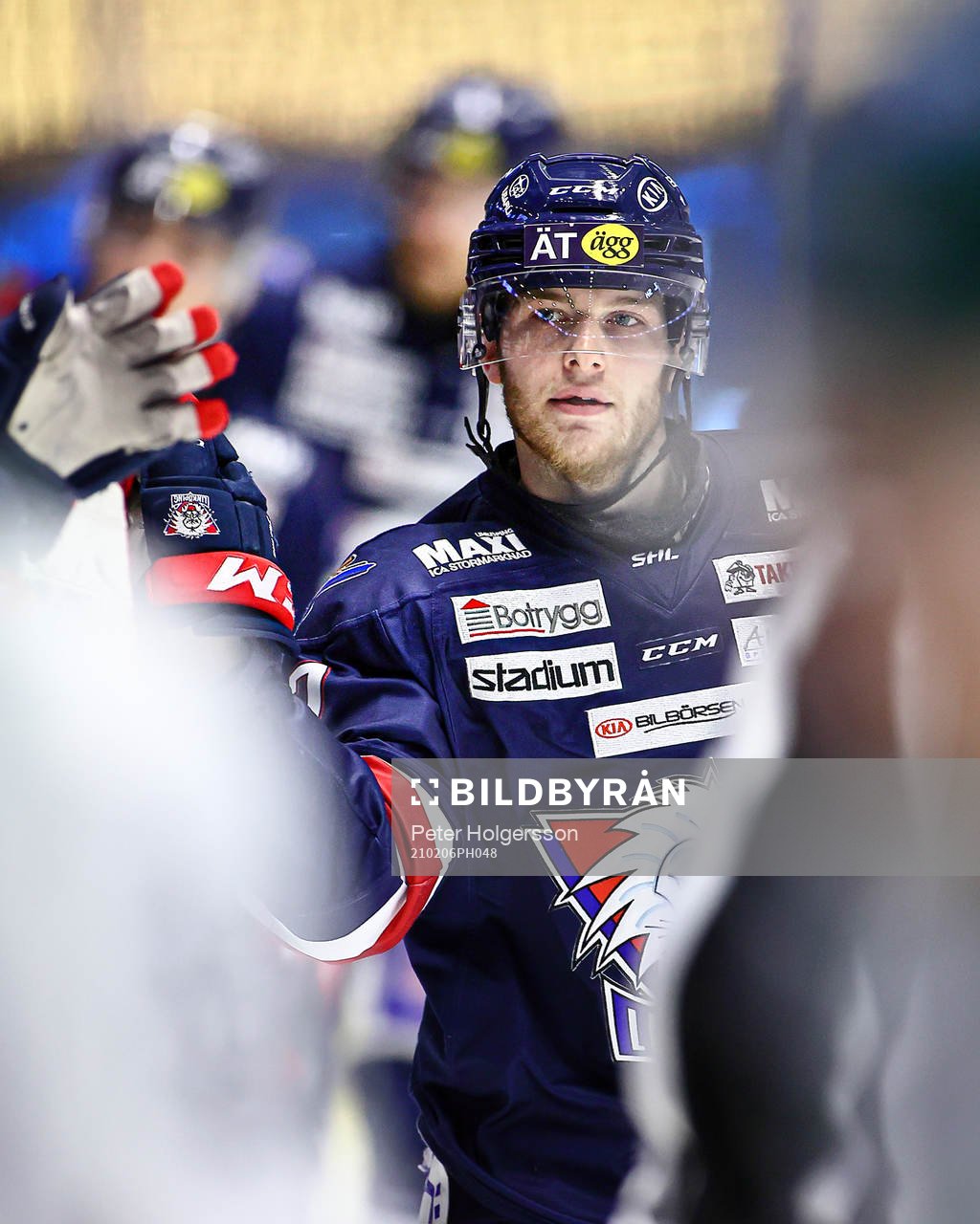 Linköpings Niko Ojamäki jublar