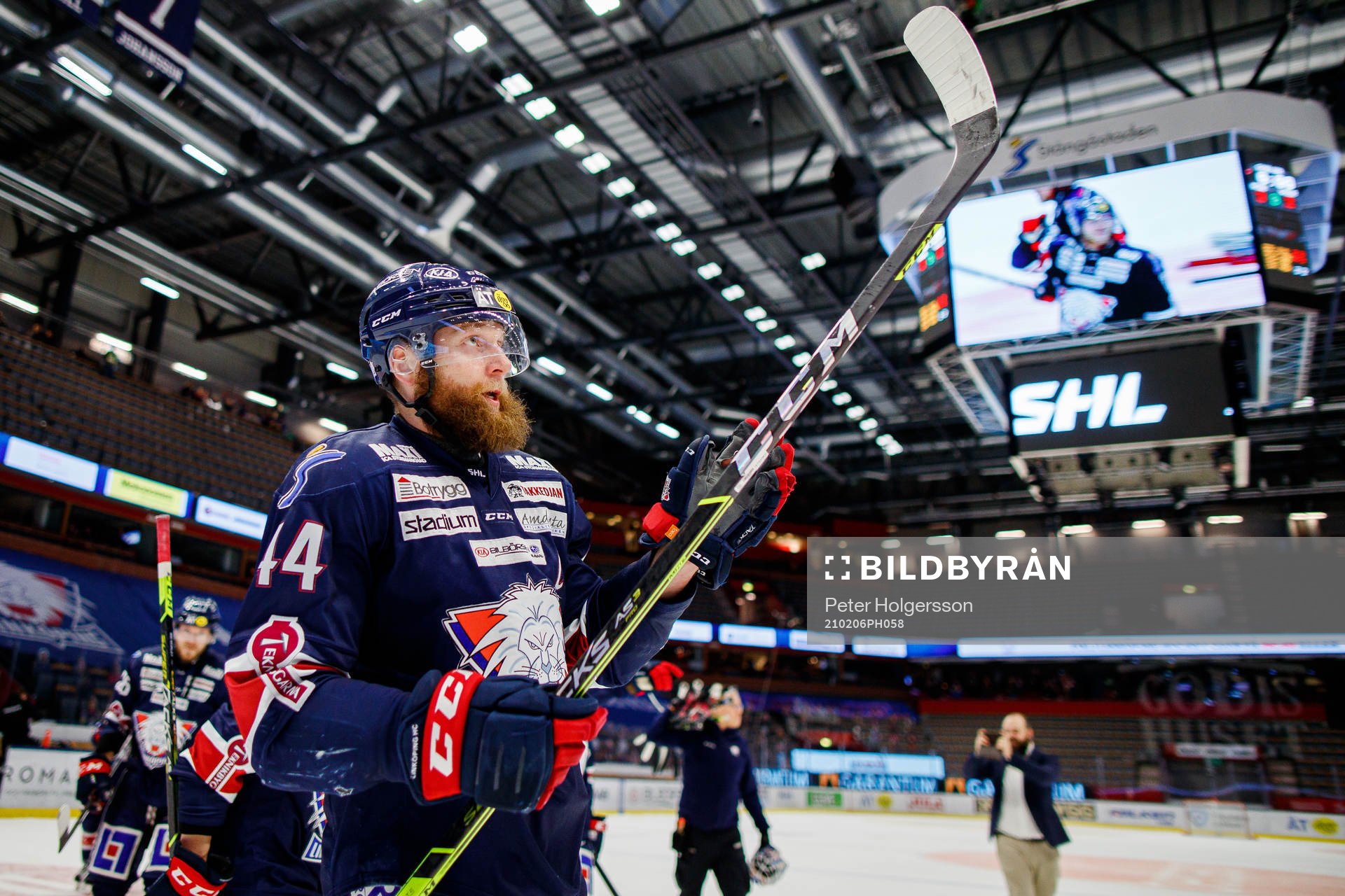 Linköpings Jonas Junland jublar