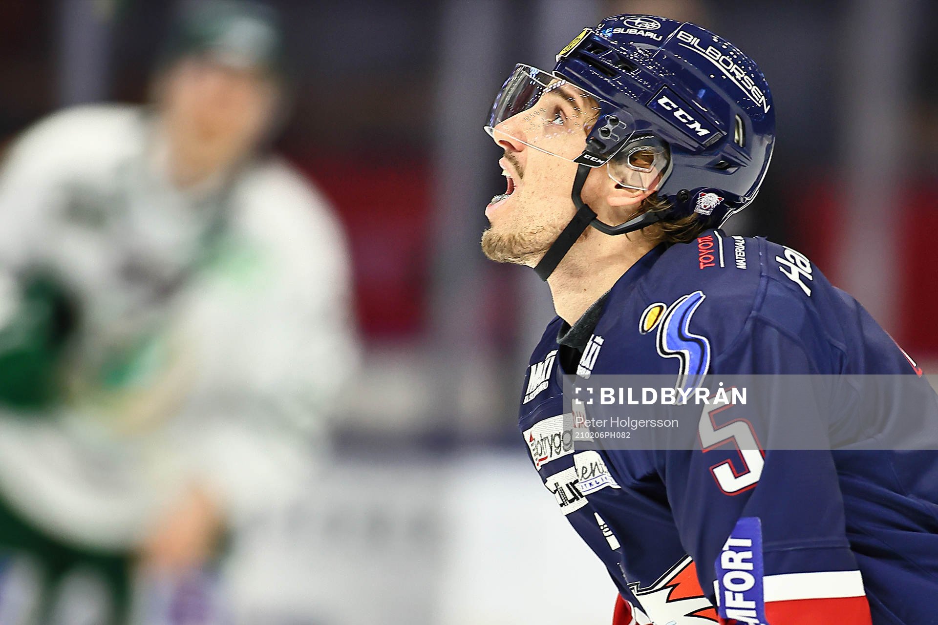 Linköpings Mattias Bäckman jublar