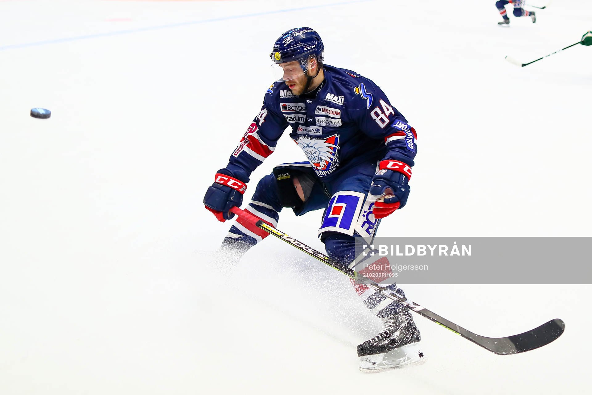 under ishockeymatchen i SHL mellan Linköping och Färjestad