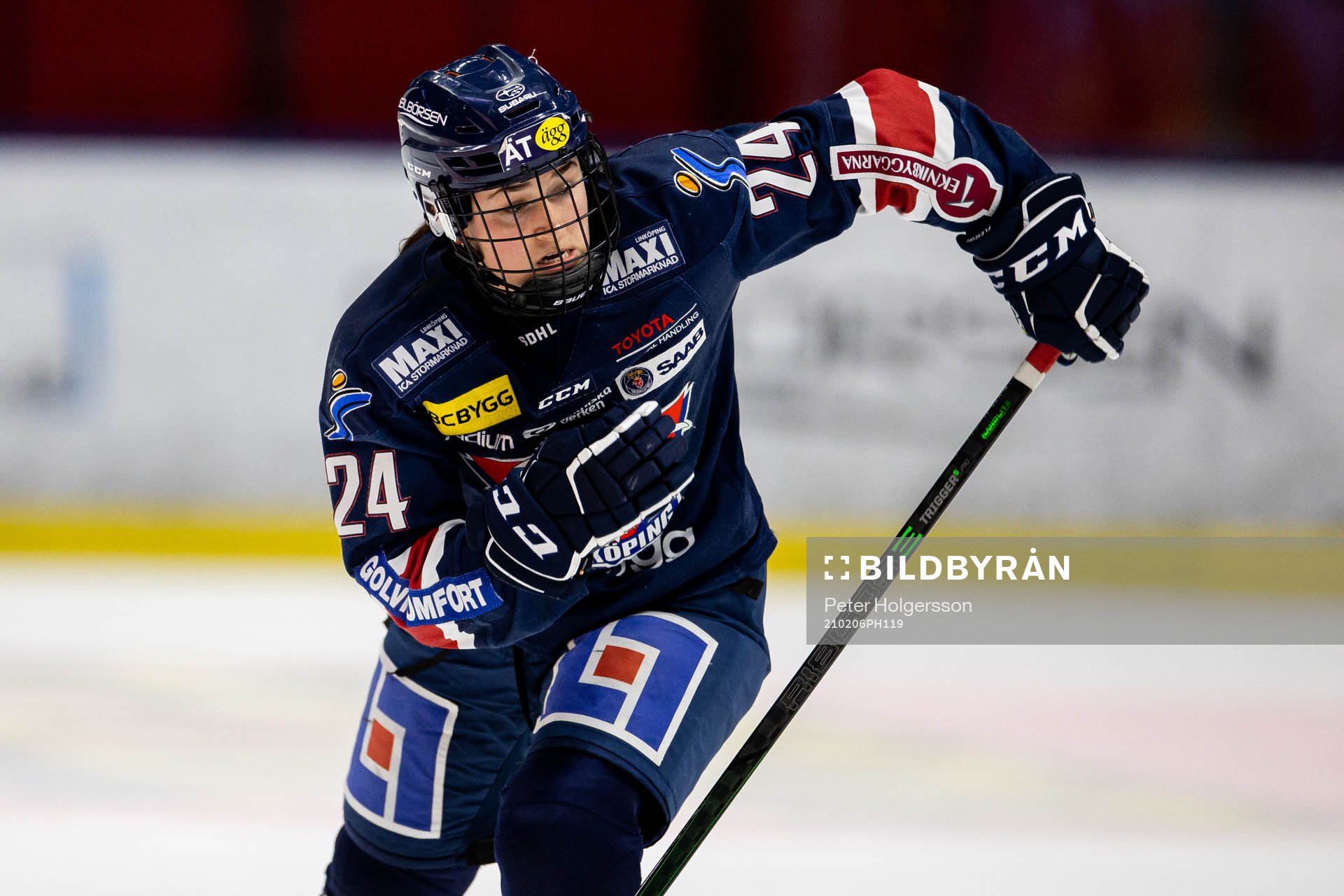 Linköpings Carly Bullock