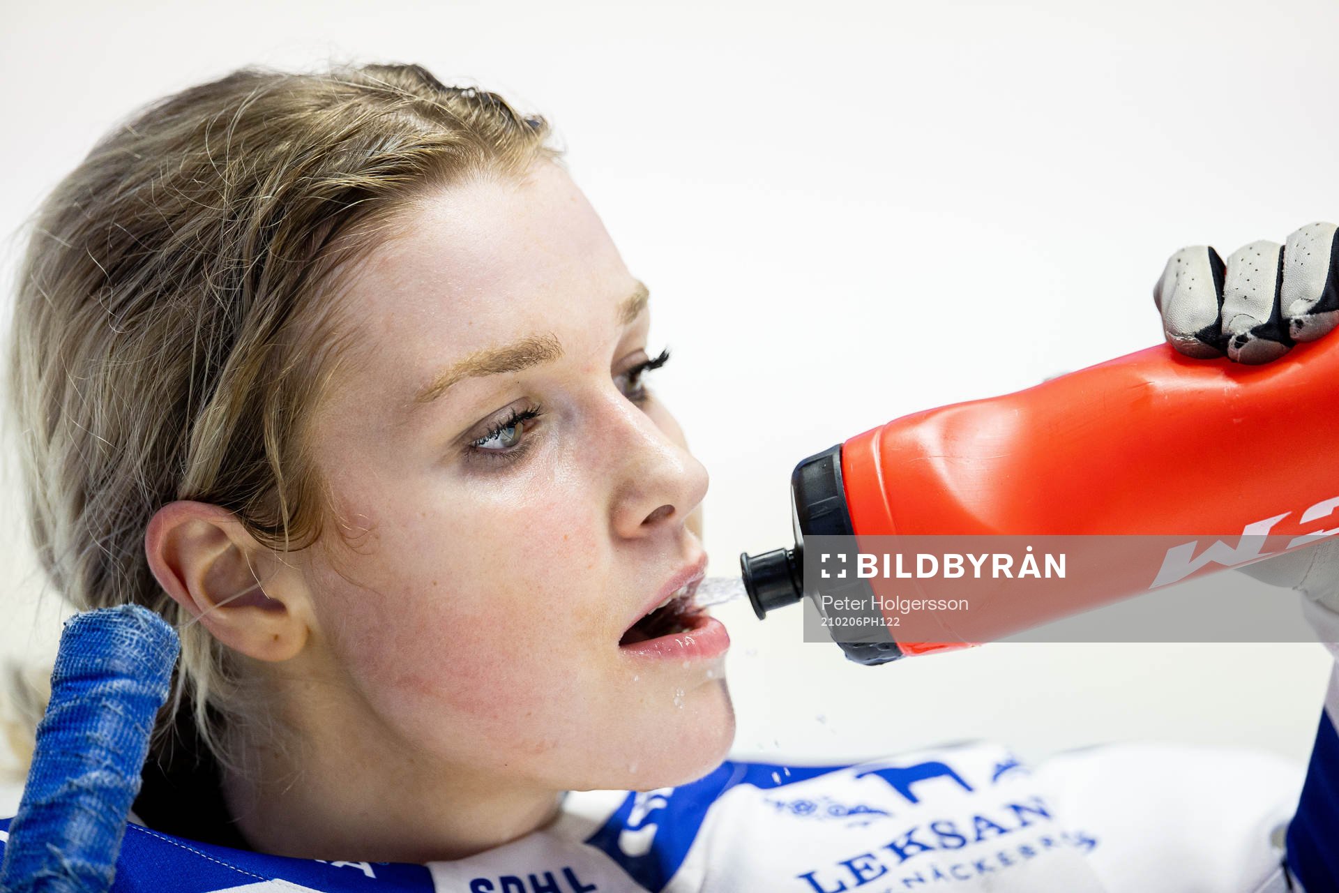 Leksands målvakt Amanda Johansson