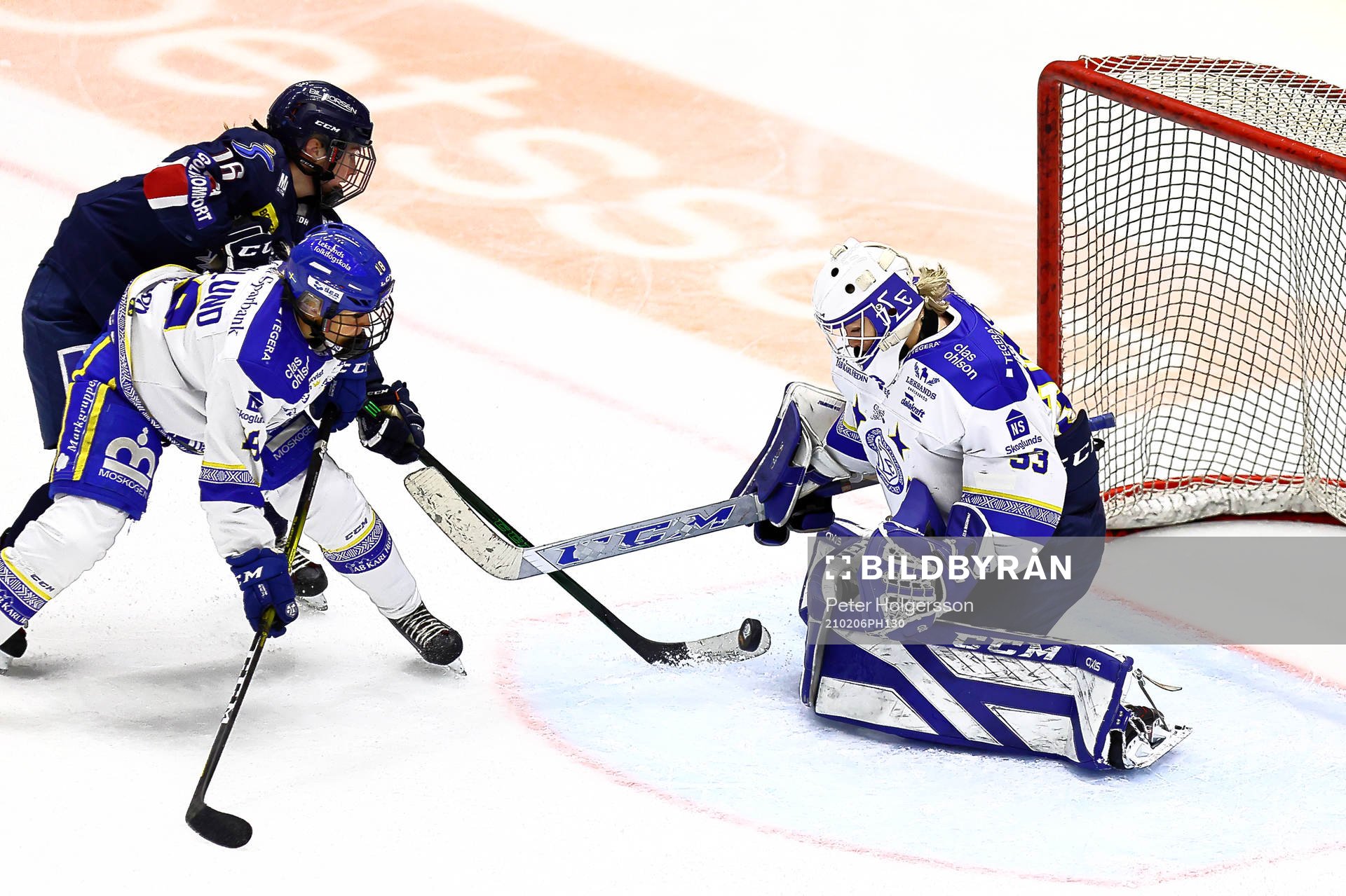 Leksands målvakt Amanda Johansson