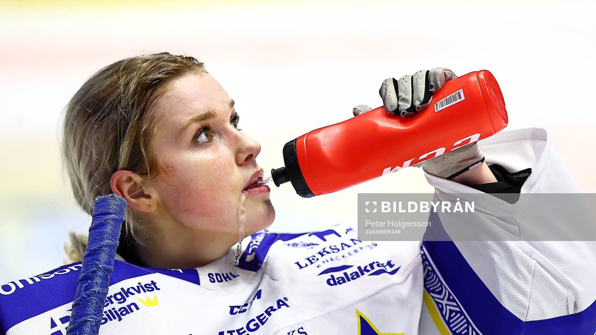 Leksands målvakt Amanda Johansson