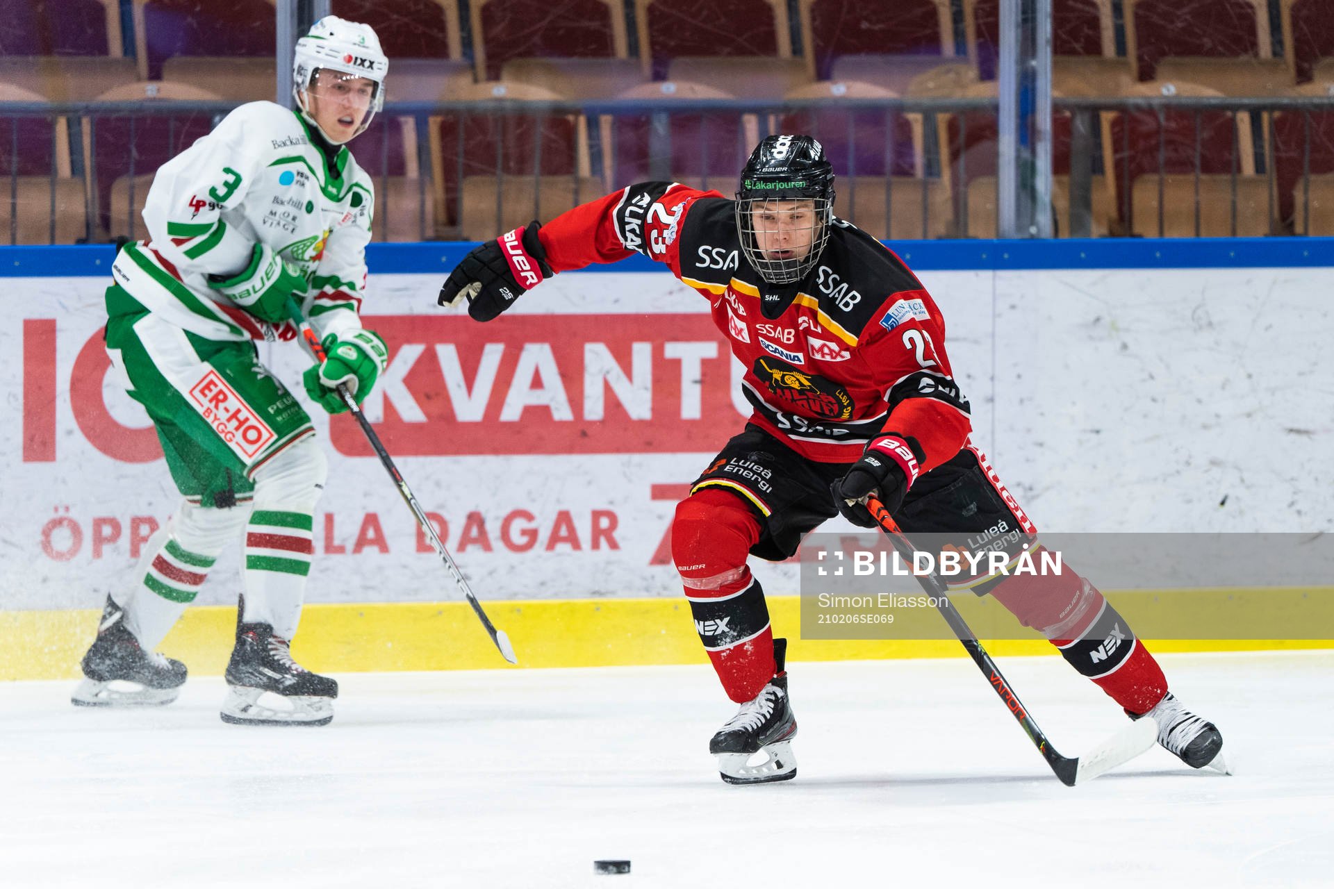 Luleås Fabian Lysell