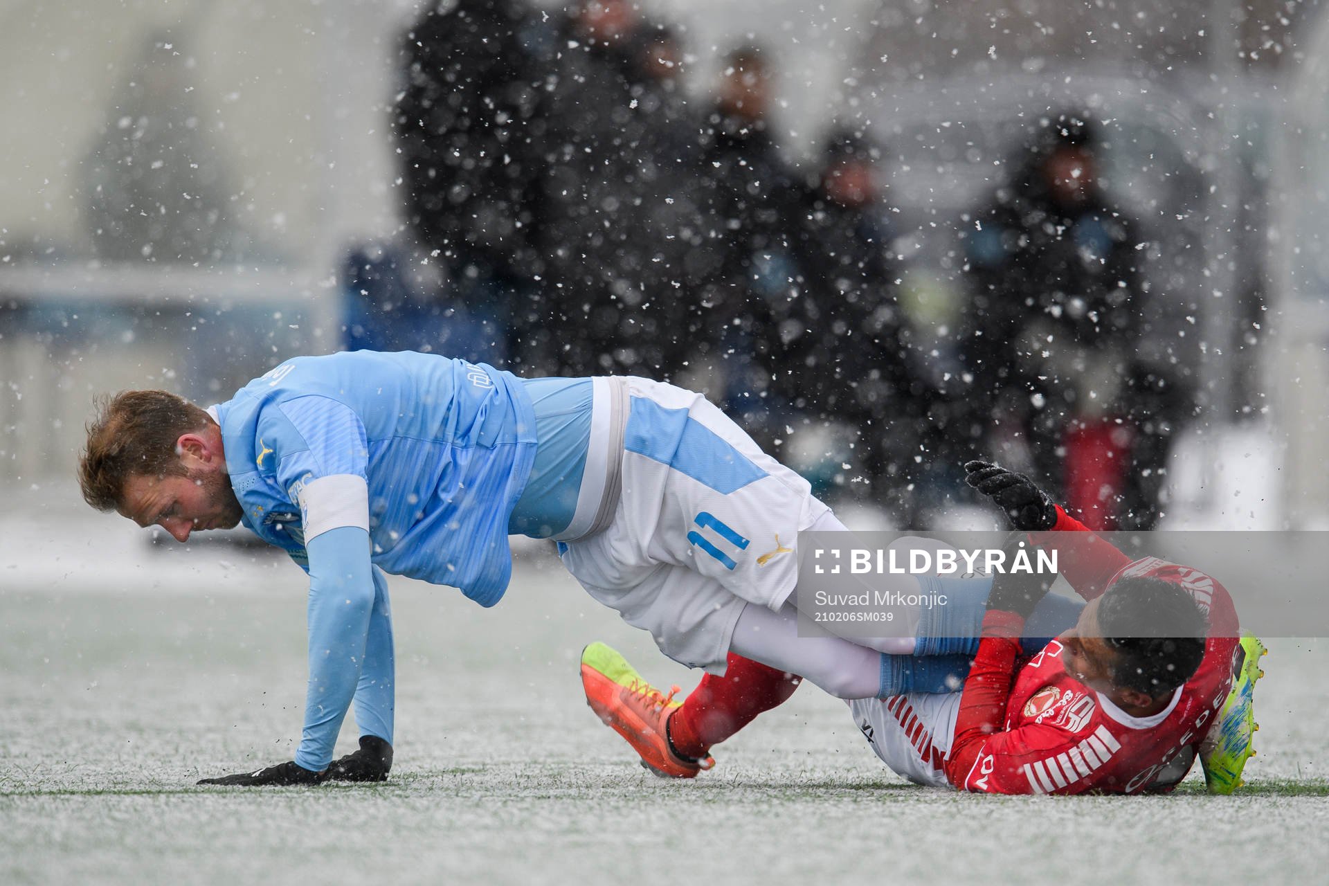 Malmö FFs Ola Toivonen och Kalmars Romario Pereira Sipiao