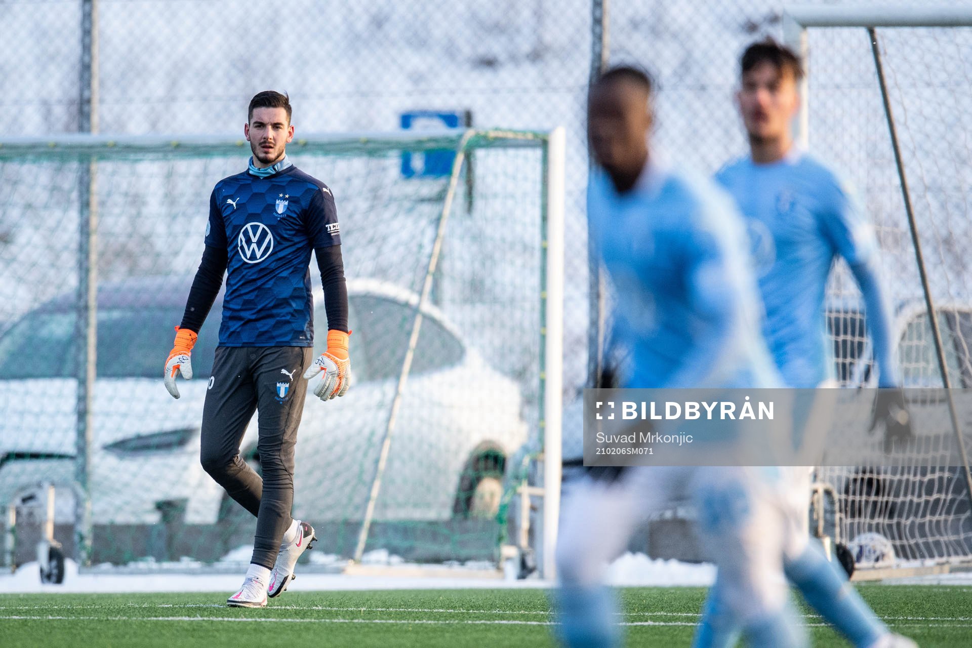 Malmö FFs målvakt Marko Johansson