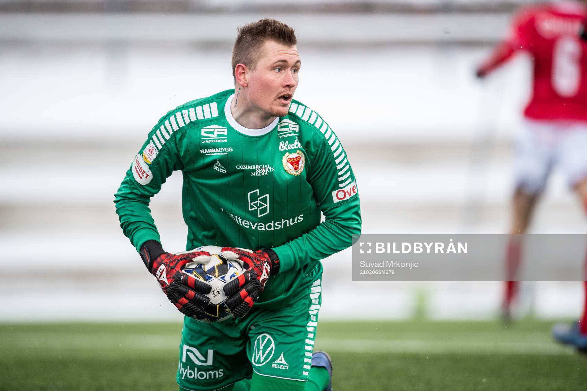 Kalmars målvakt Tobias Andersson