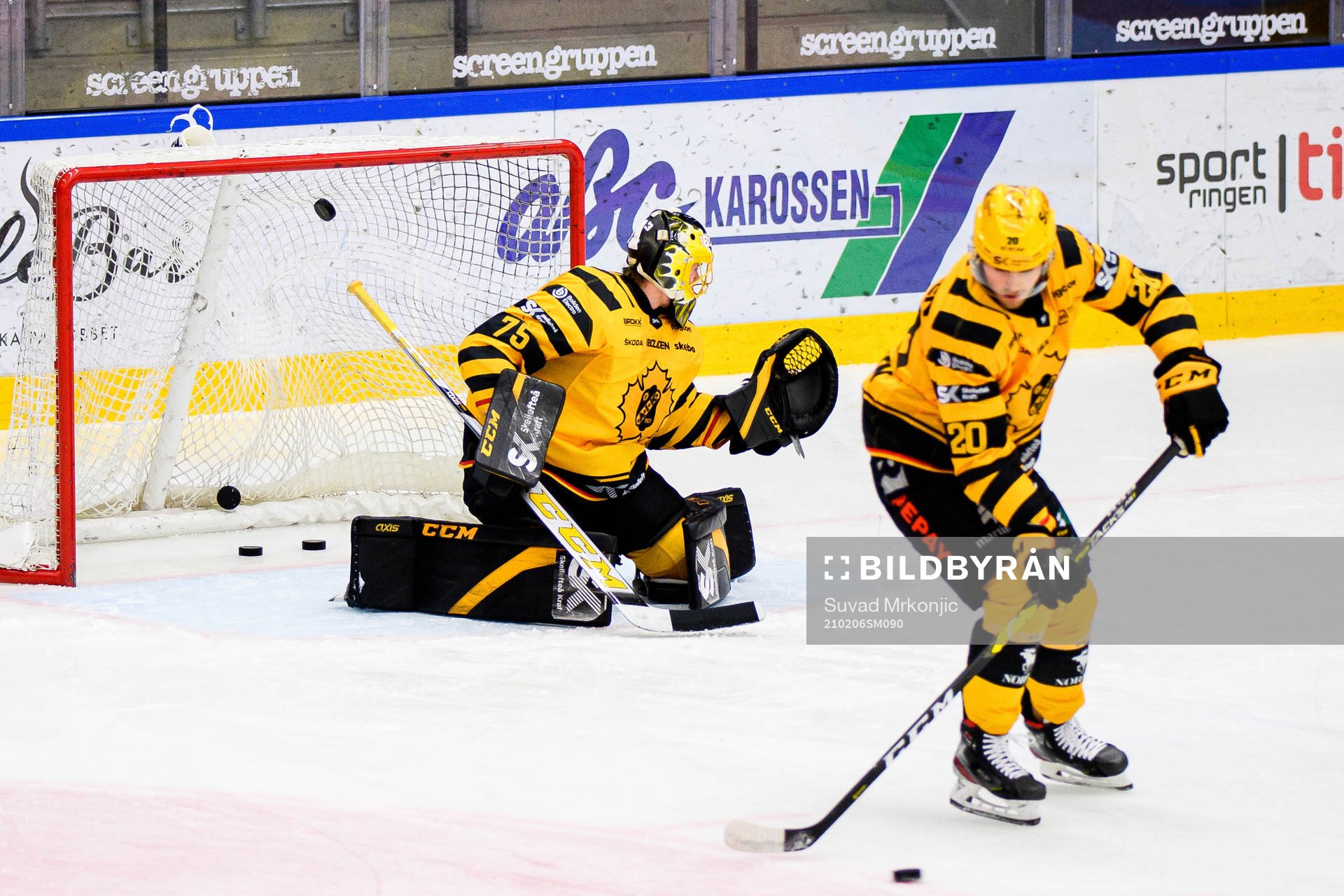 Skellefteås målvakt Arvid Söderblom