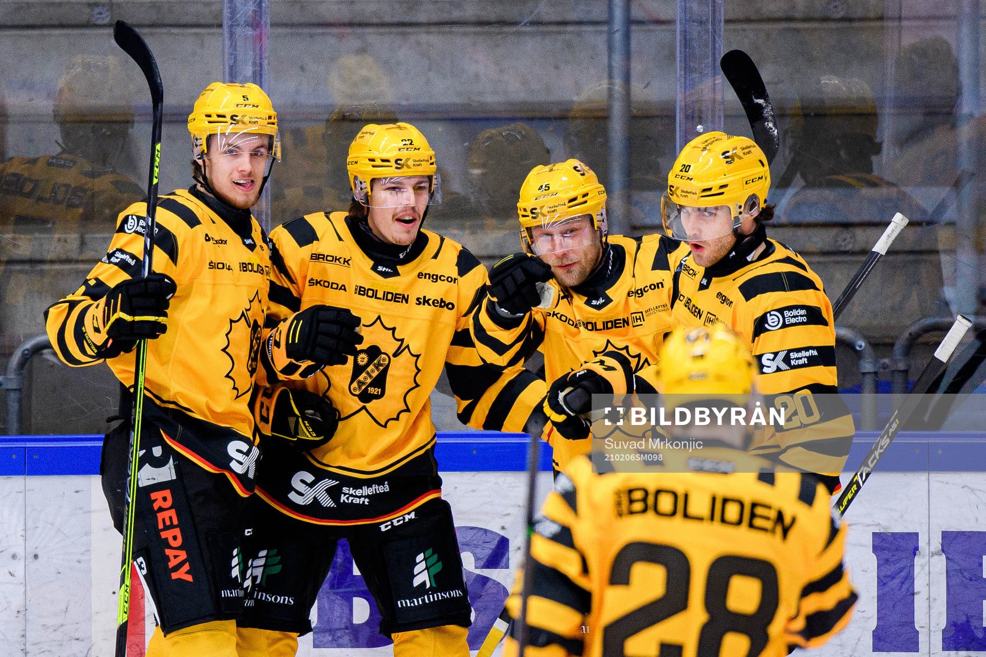 Skellefteås Philip Broberg , Jonathan Johnson , Oscar