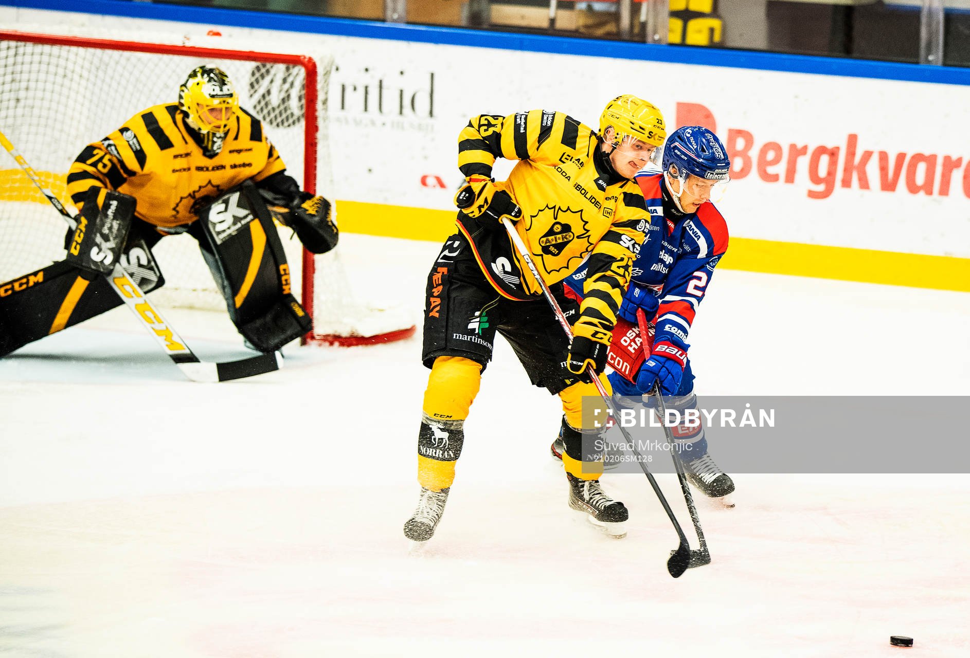 Oskarshamns Kim Strömberg och Skellefteås Jacob Andersson