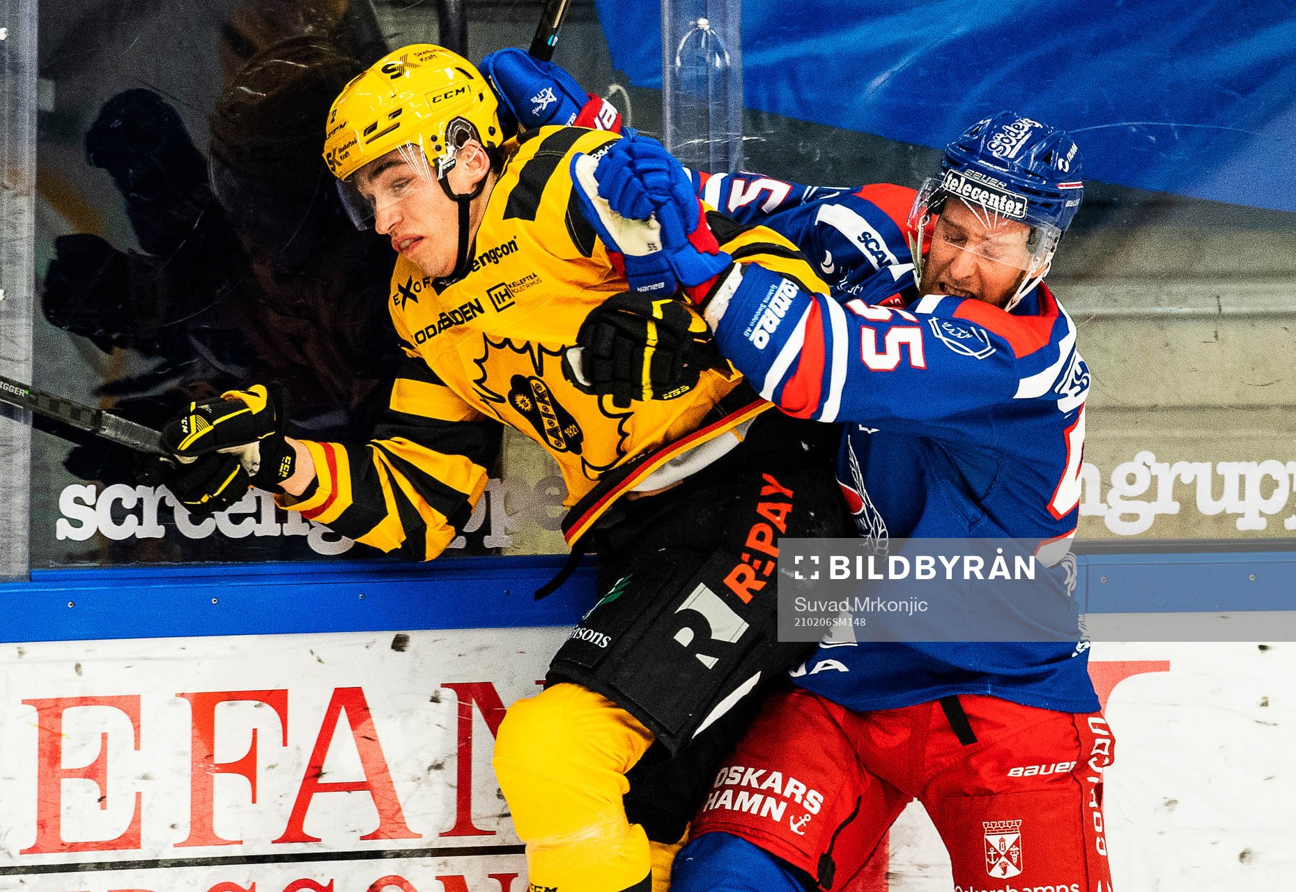 Oskarshamns Robert Sabolic och Skellefteås Adam Wilsby
