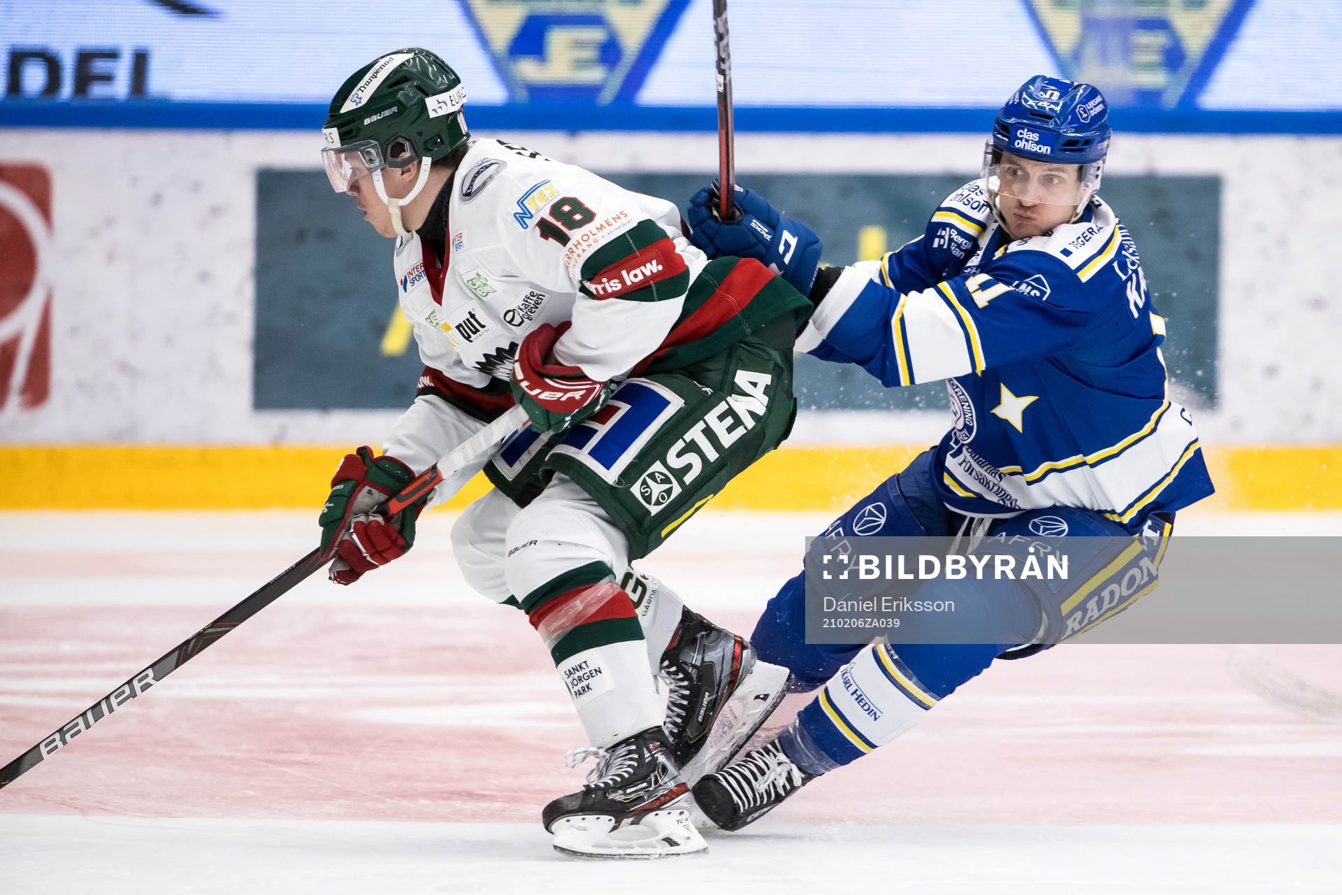 Frölundas Lucas Raymond och Leksands Martin Karlsson