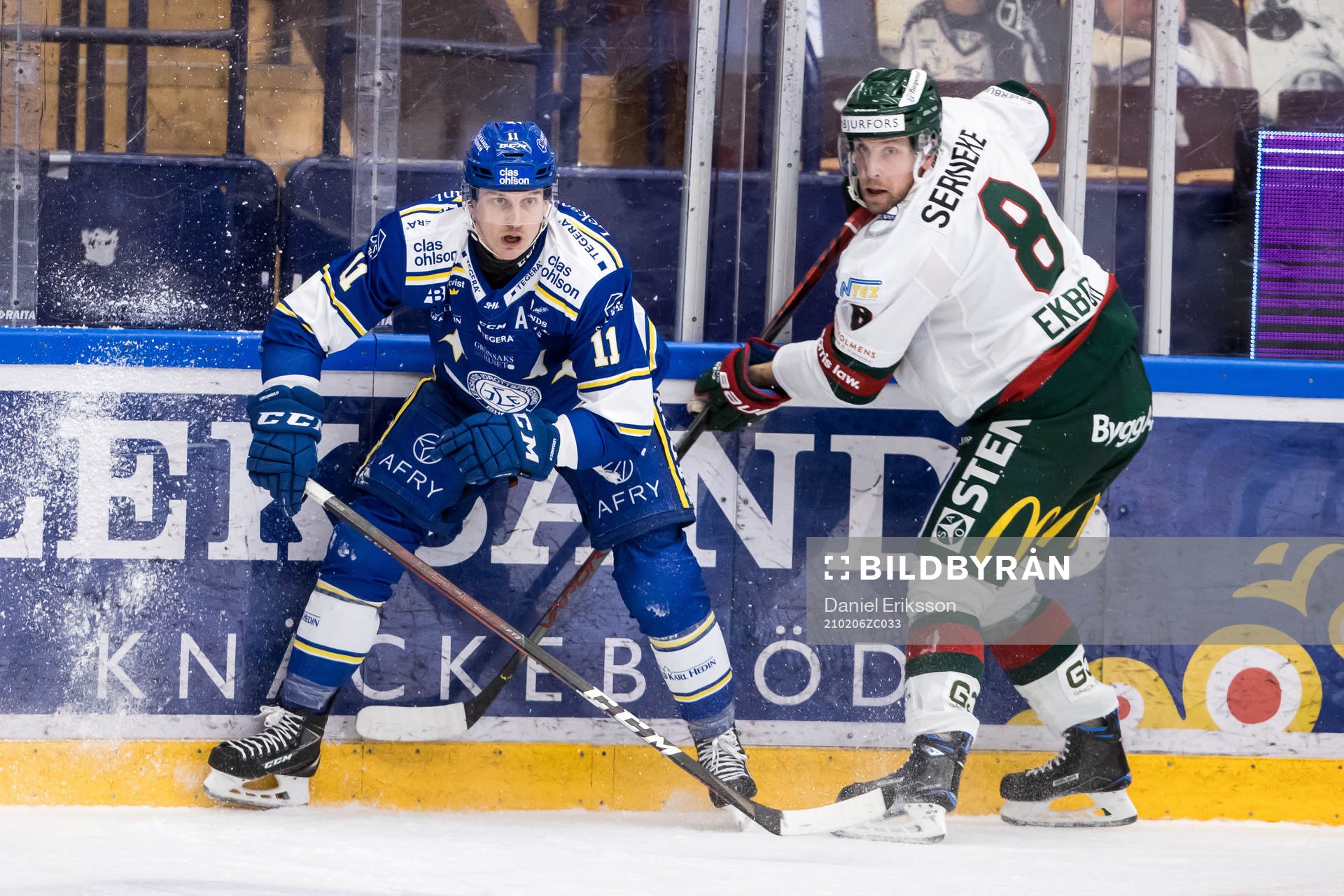 Leksands Martin Karlsson och Frölundas Viktor Ekbom