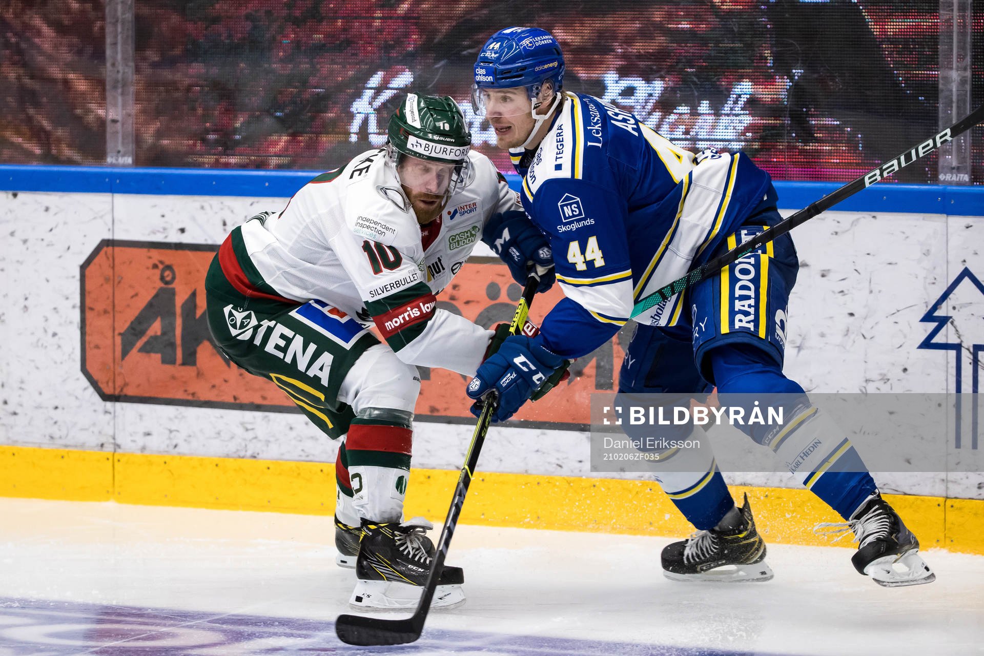 Frölundas Jens Olsson och Leksands Carter Ashton