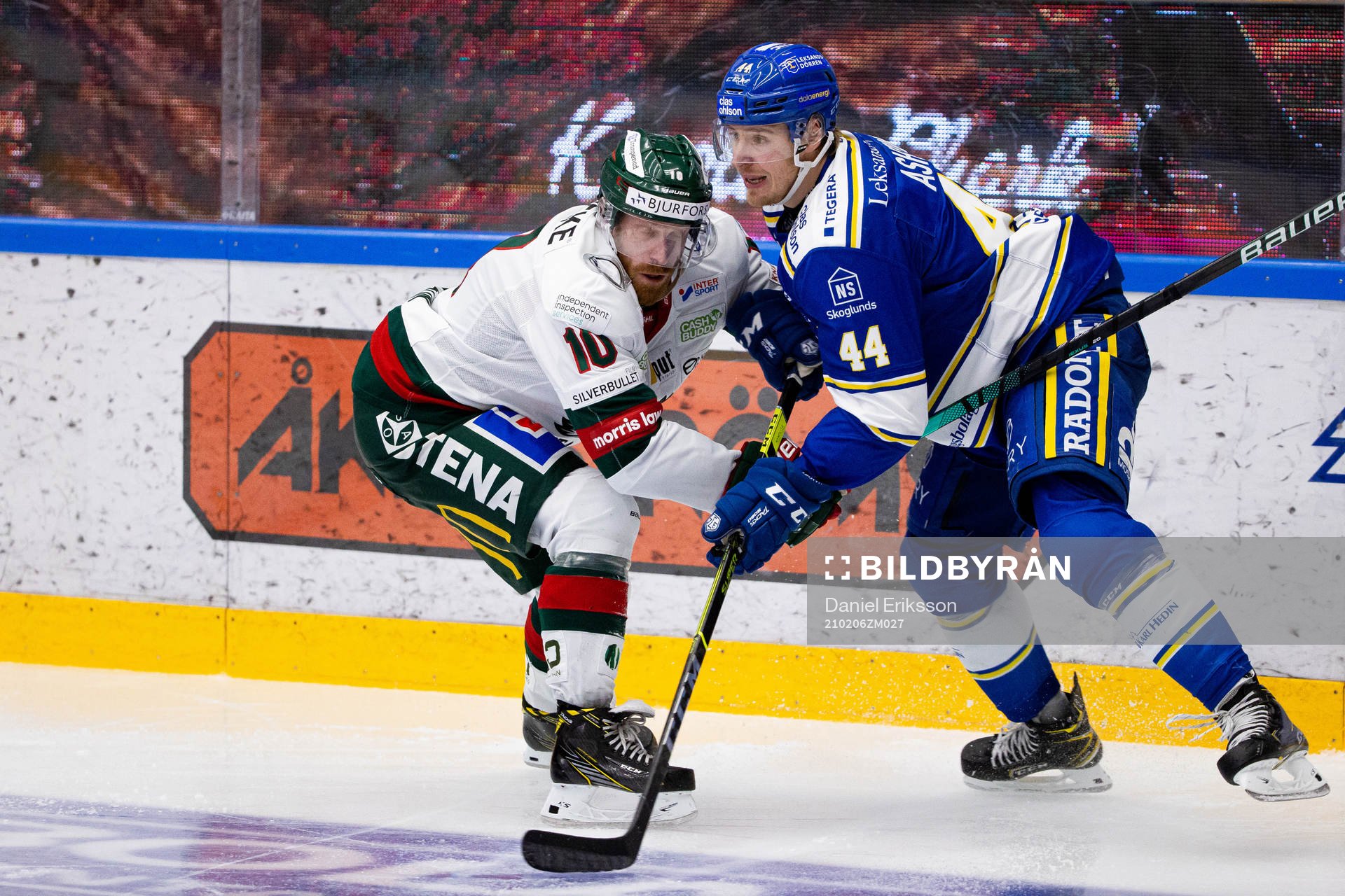Frölundas Jens Olsson och Leksands Carter Ashton