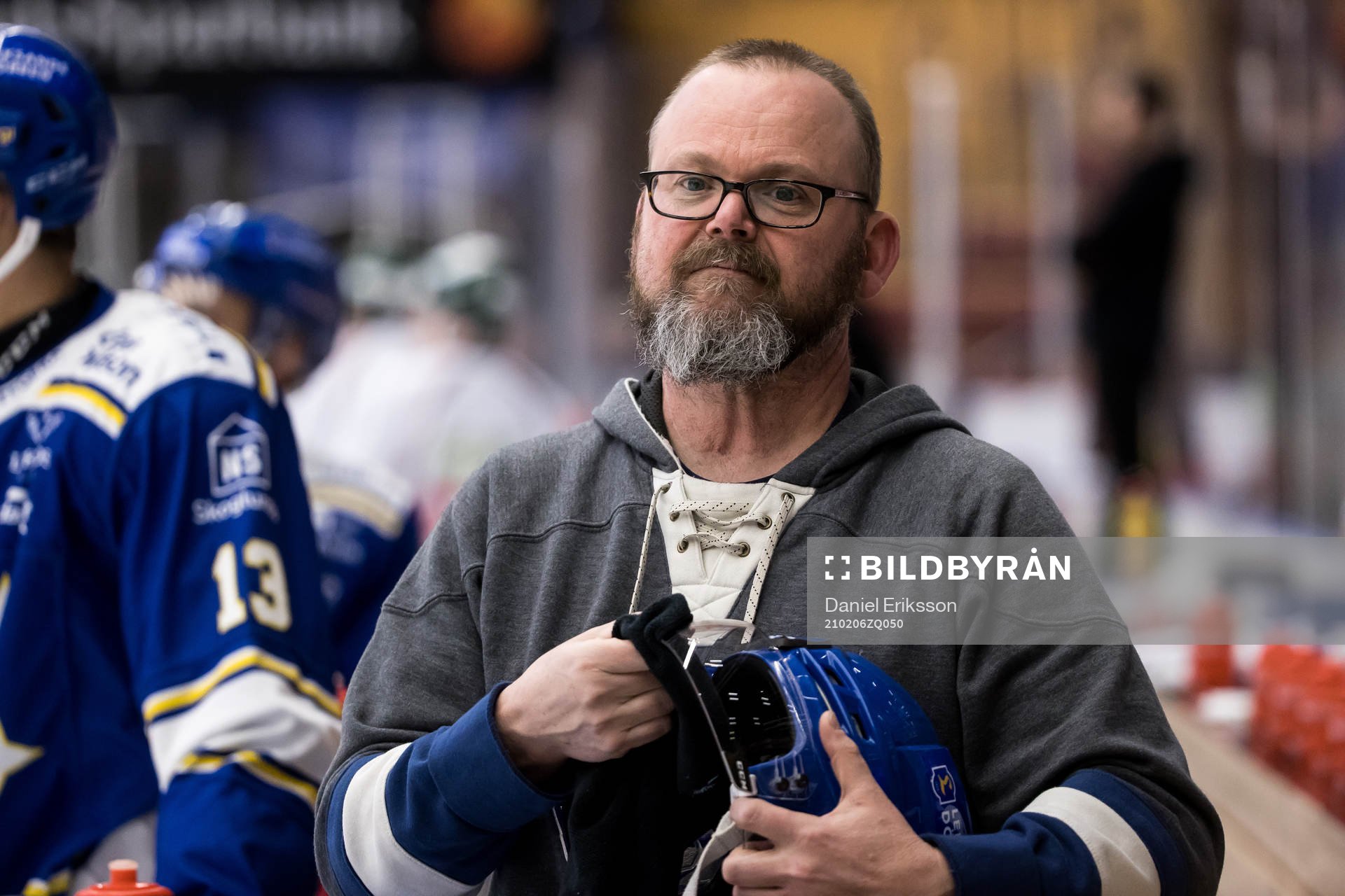 Leksands materialförvaltare Rob Flahiff