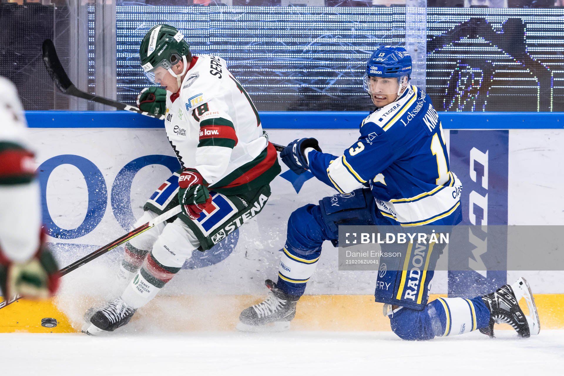 Frölundas Lucas Raymond och Leksands Jon Knuts