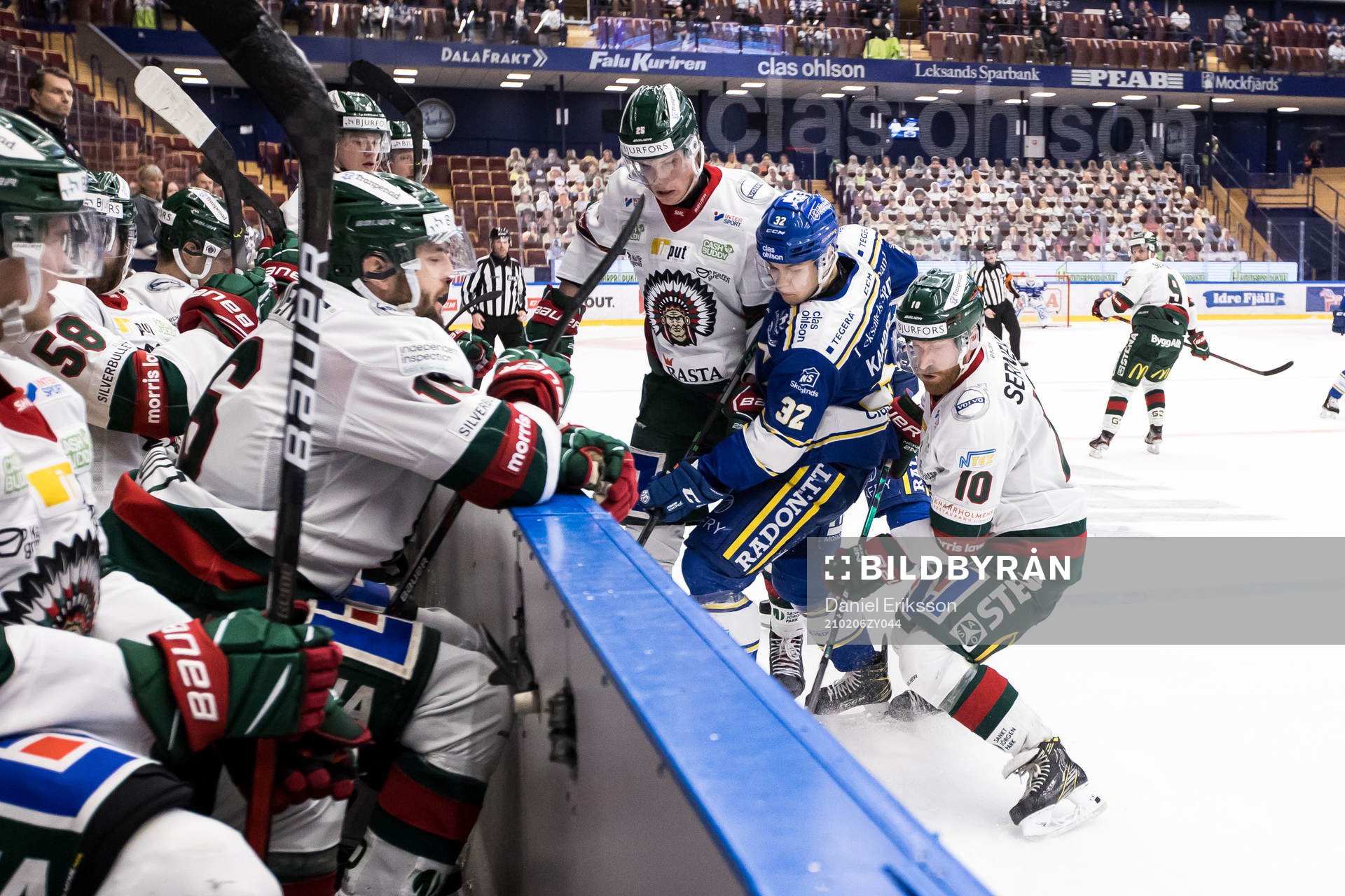 Frölundas Frölundas Johan Sundström och Leksands Jesper