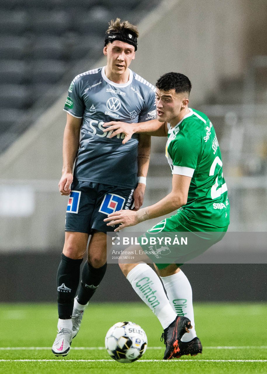 Brages Bjarni Mark Antonsson Duffield och Hammarbys Astrit