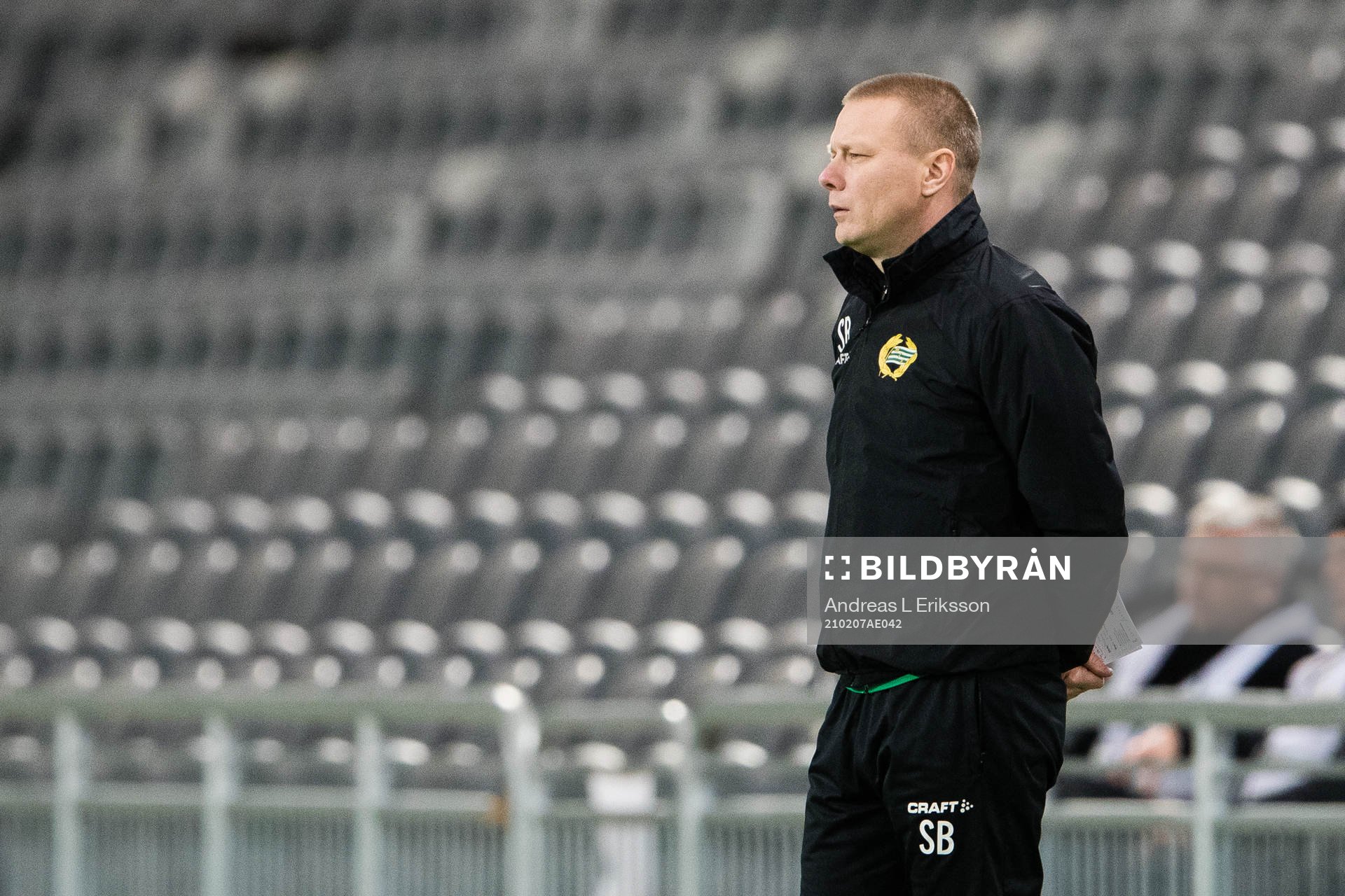 Hammarbys tränare Stefan Billborn